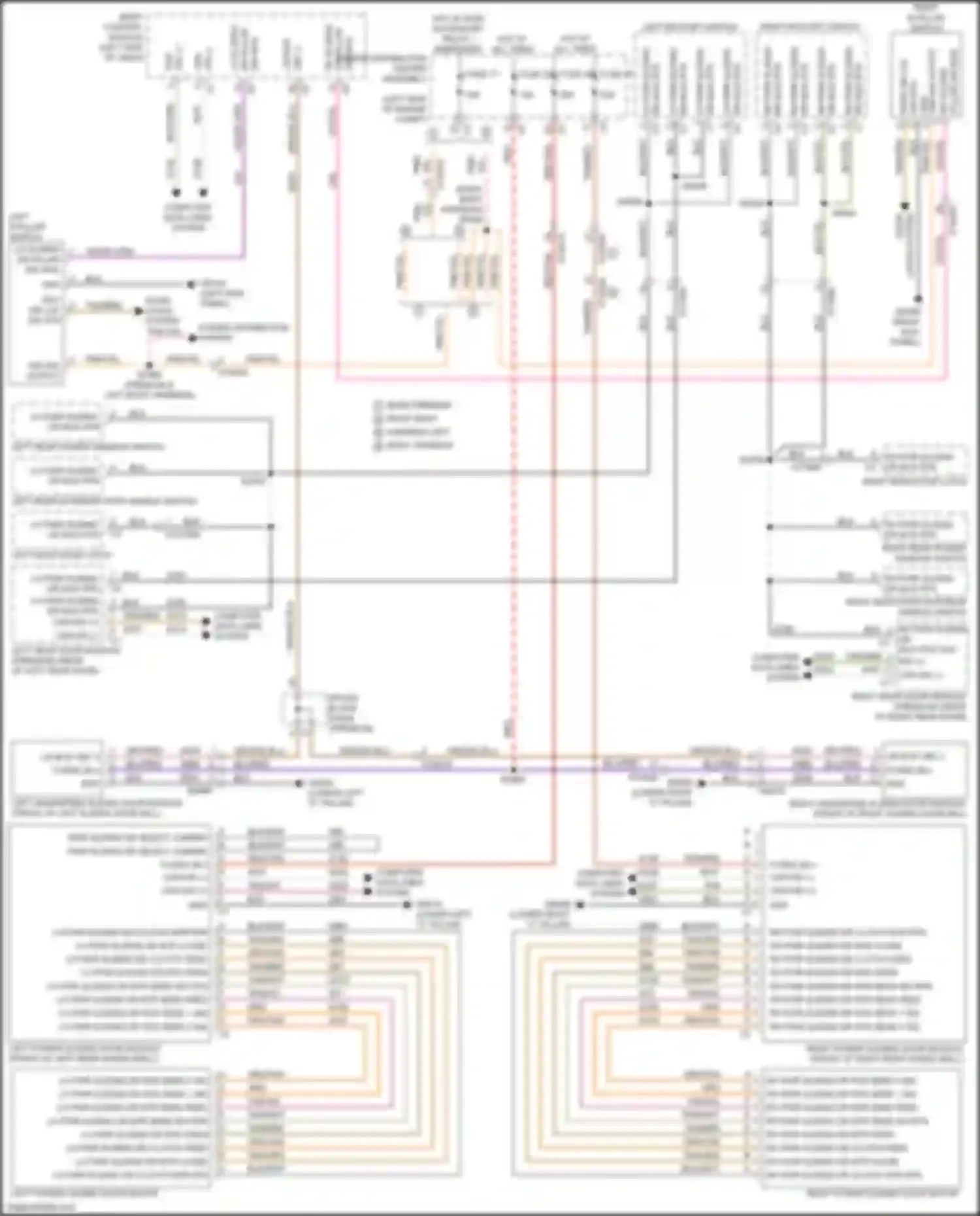 Wiring diagram fuse 27 for Chrysler Pacifica RU (2016-2020) (2 of 2)