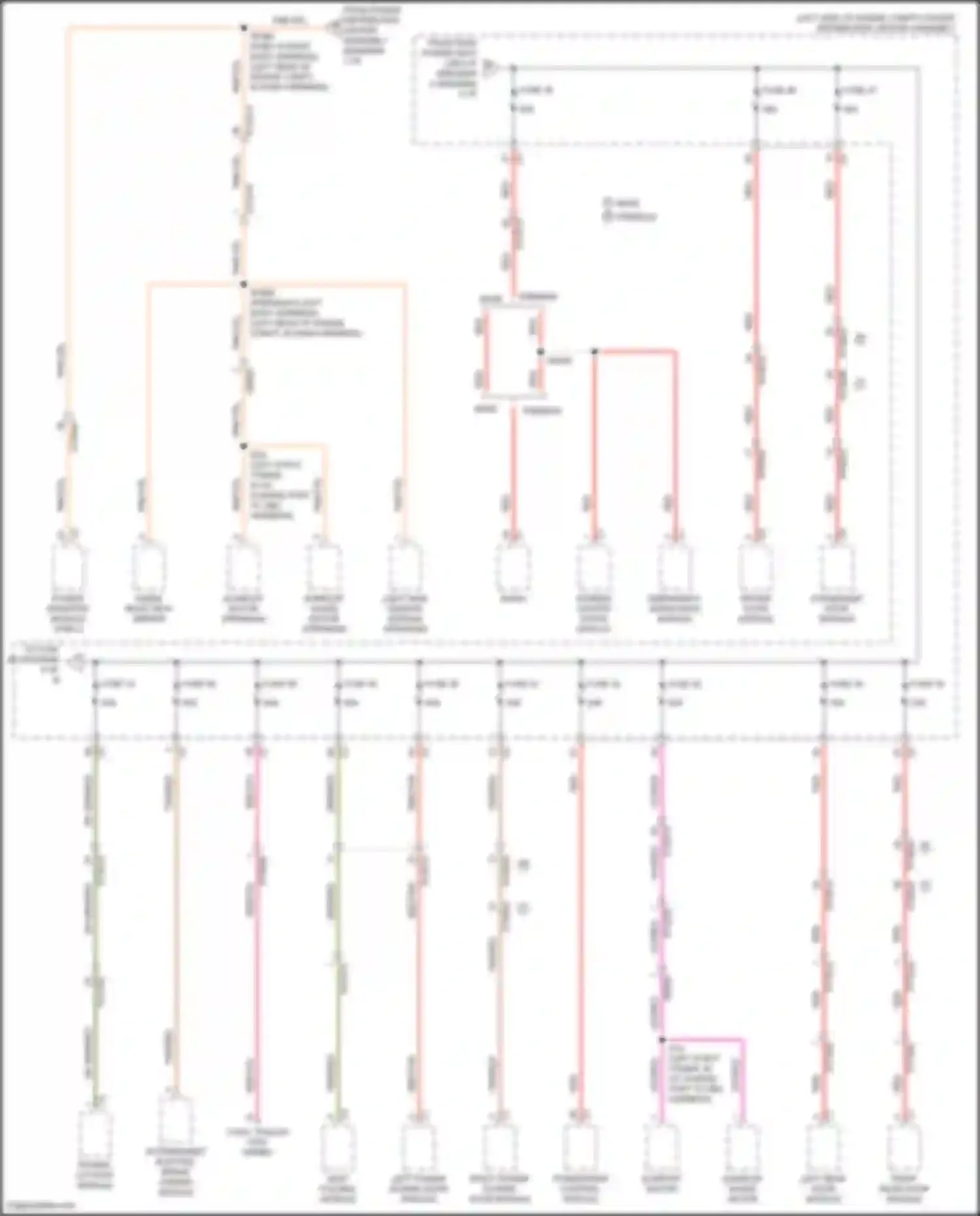 Wiring diagram fuse 59 for Chrysler Pacifica RU (2016-2020) (1 of 2)