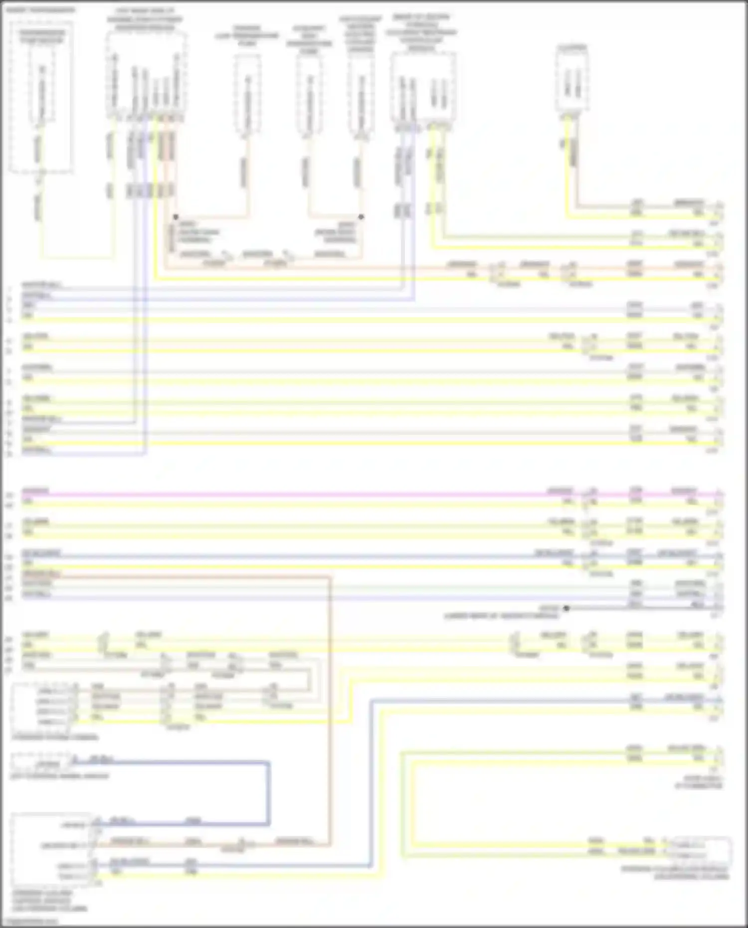 Wiring diagram occupant restraint controller module for Chrysler Pacifica RU (2016-2020) (1 of 8)