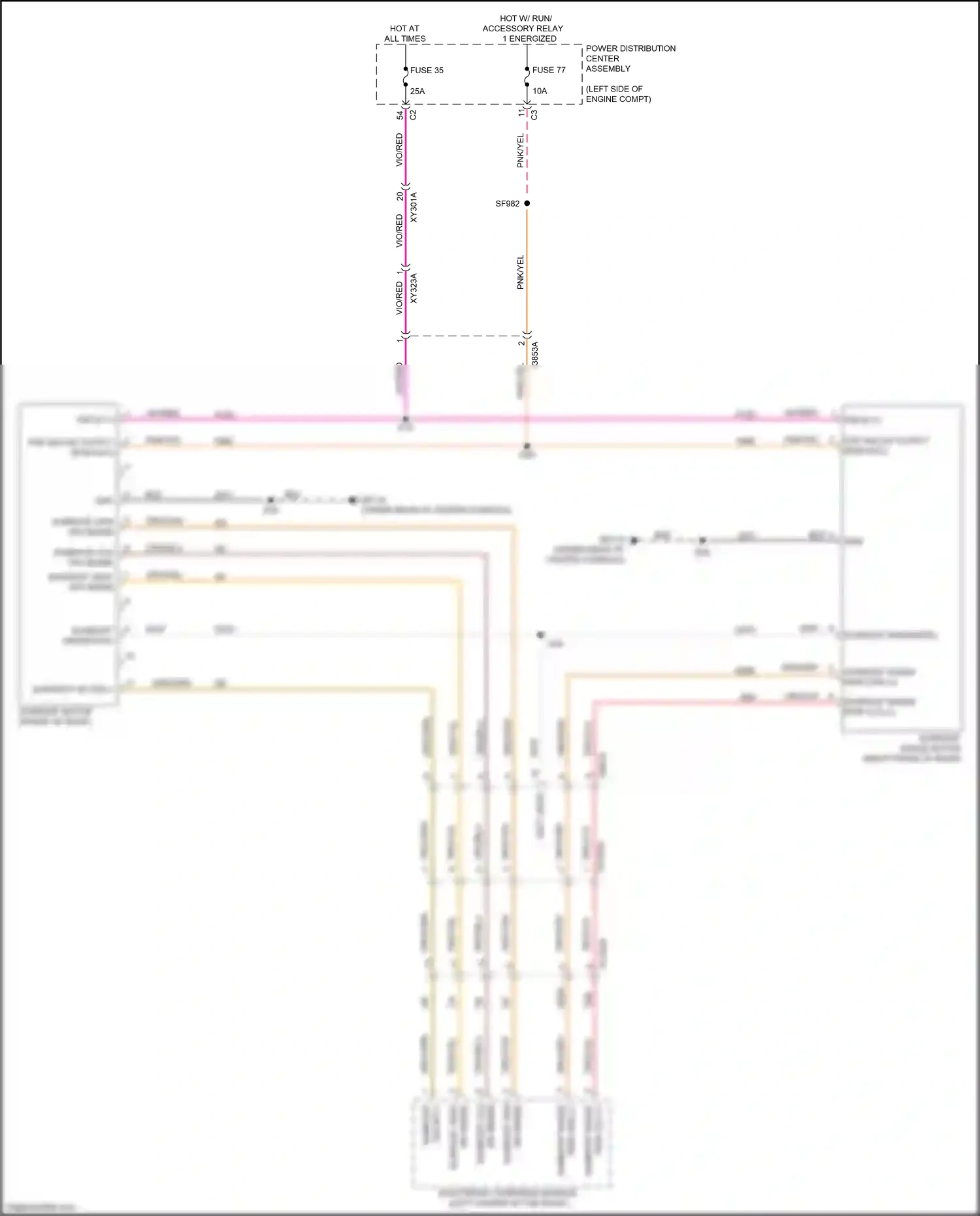Chrysler Pacifica RU (2016-2020) org/blu wiring diagram  (5 of 11)