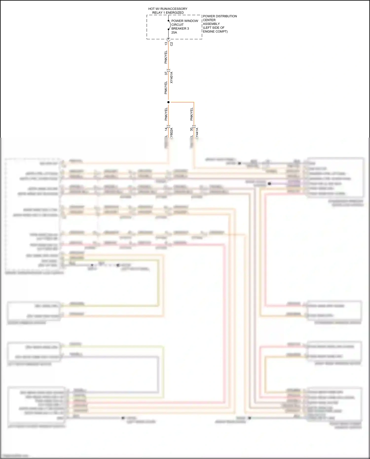 Chrysler Pacifica RU (2016-2020) org/blu wiring diagram  (6 of 11)