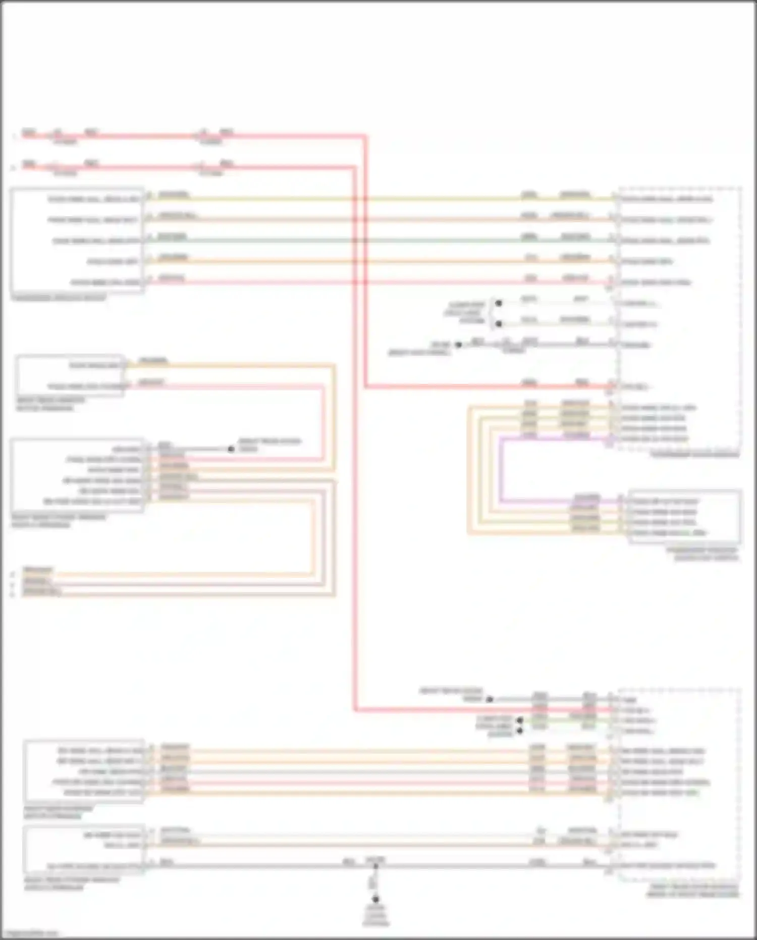 Wiring diagram rr wind sw mux for Chrysler Pacifica RU (2016-2020) (1 of 1)