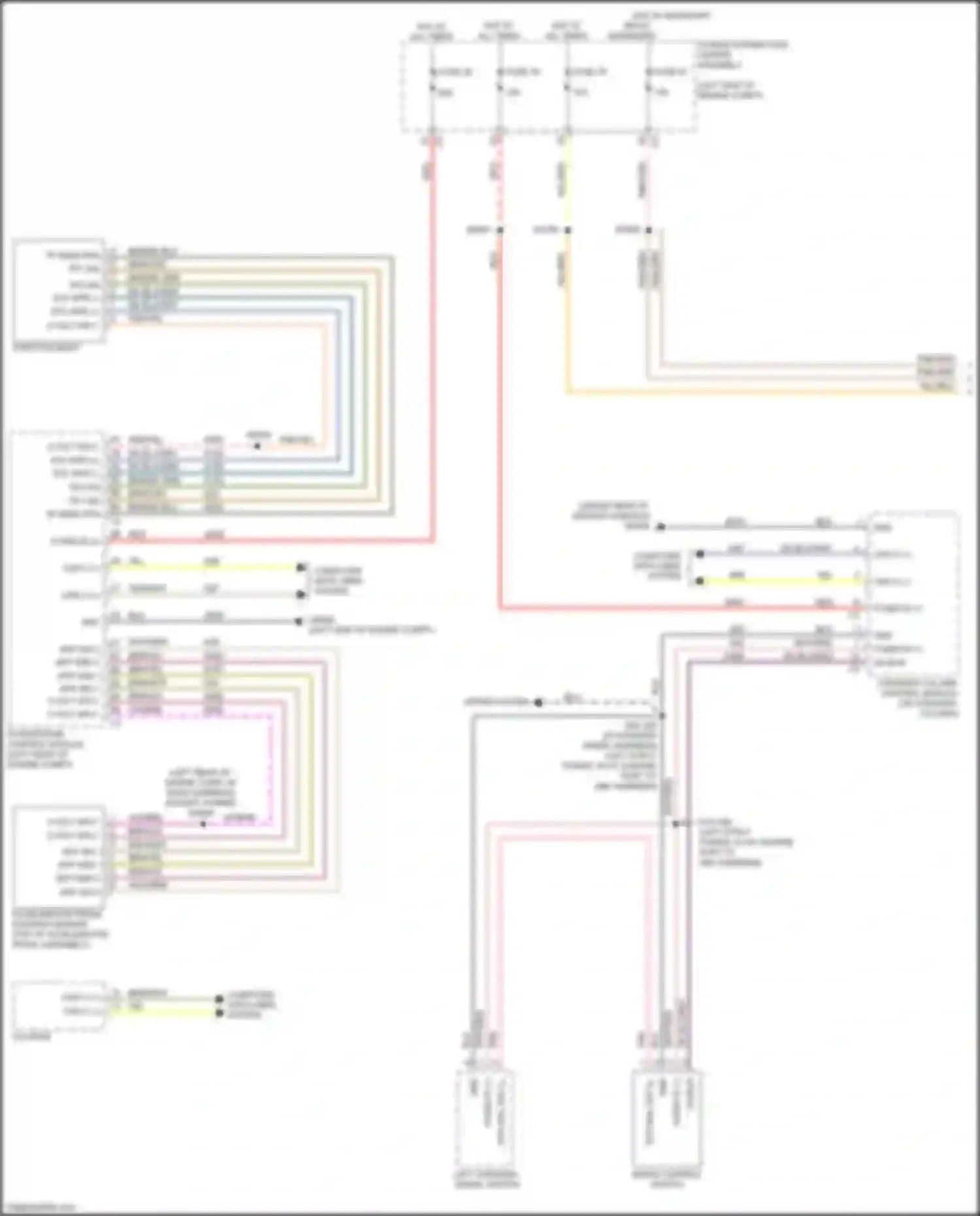 Wiring diagram speed control switch for Chrysler Pacifica RU (2016-2020) (1 of 2)