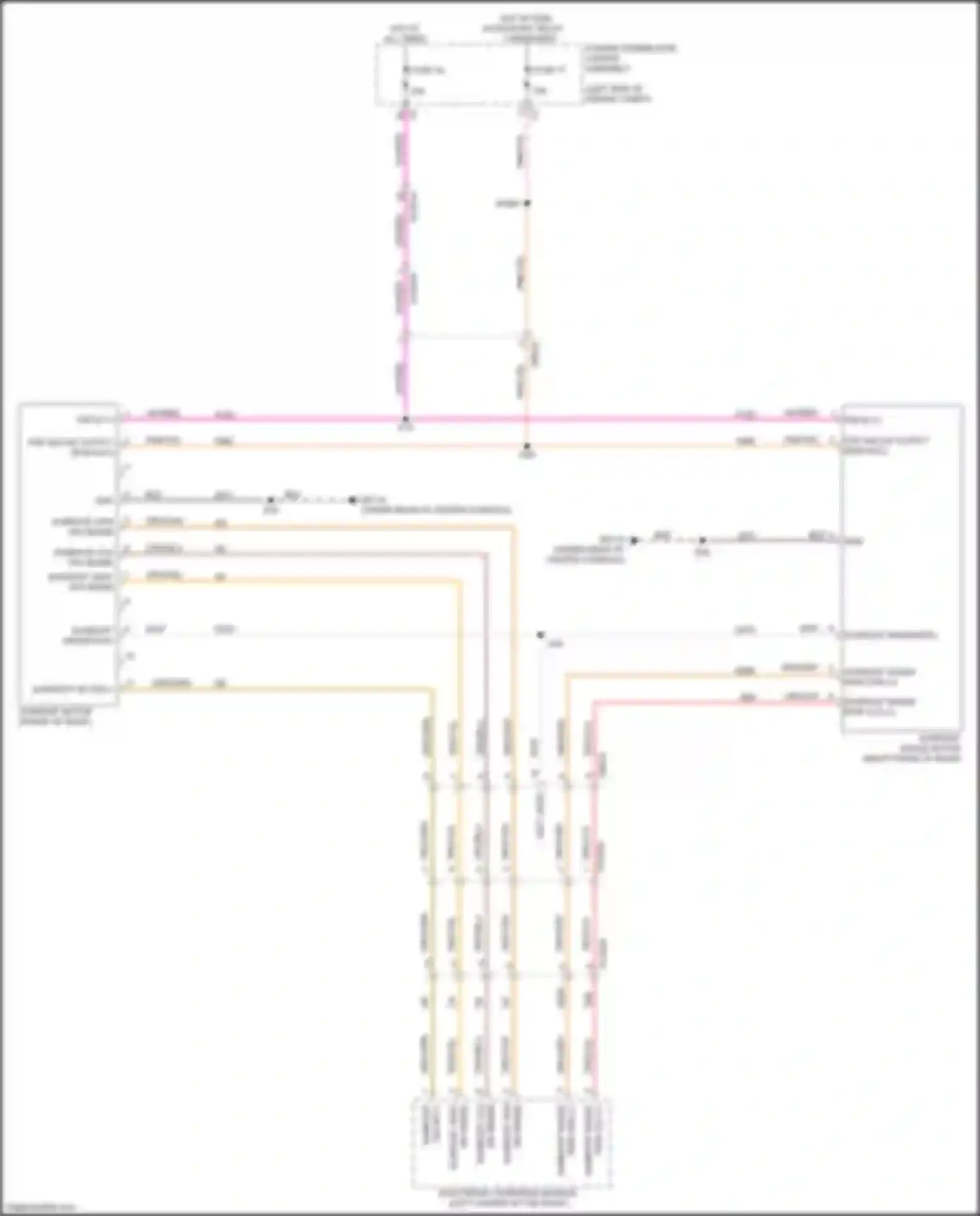 Wiring diagram sunroof diagnostic for Chrysler Pacifica RU (2016-2020) (1 of 1)