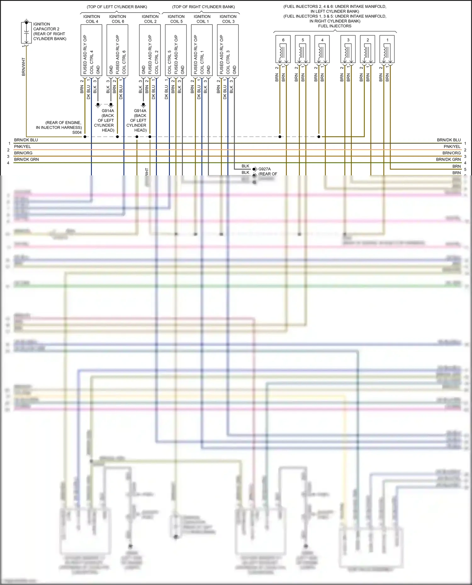 Chrysler Pacifica RU (2016-2020) vio/yel wiring diagram  (22 of 29)