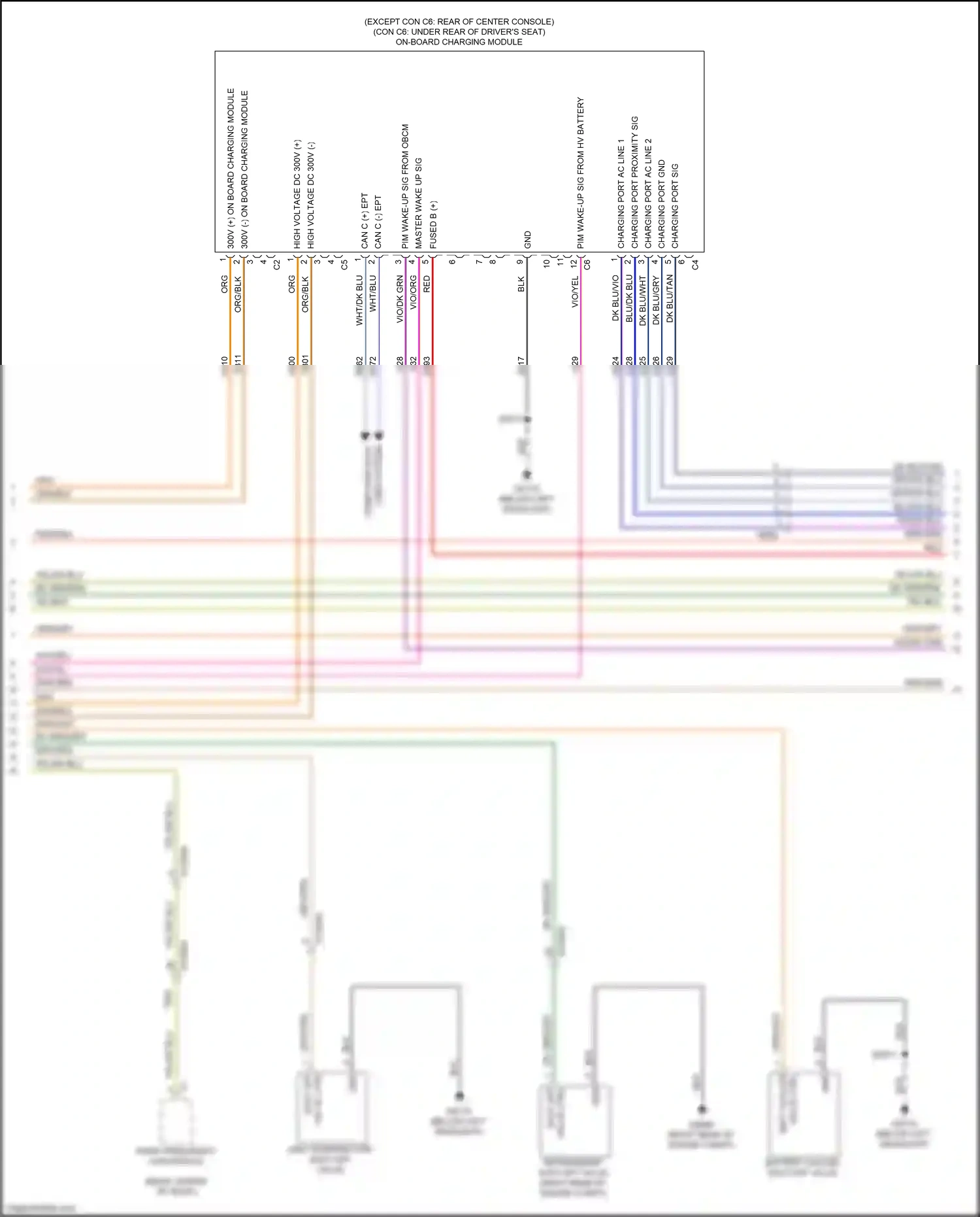 Chrysler Pacifica RU (2016-2020) vio/yel wiring diagram  (29 of 29)