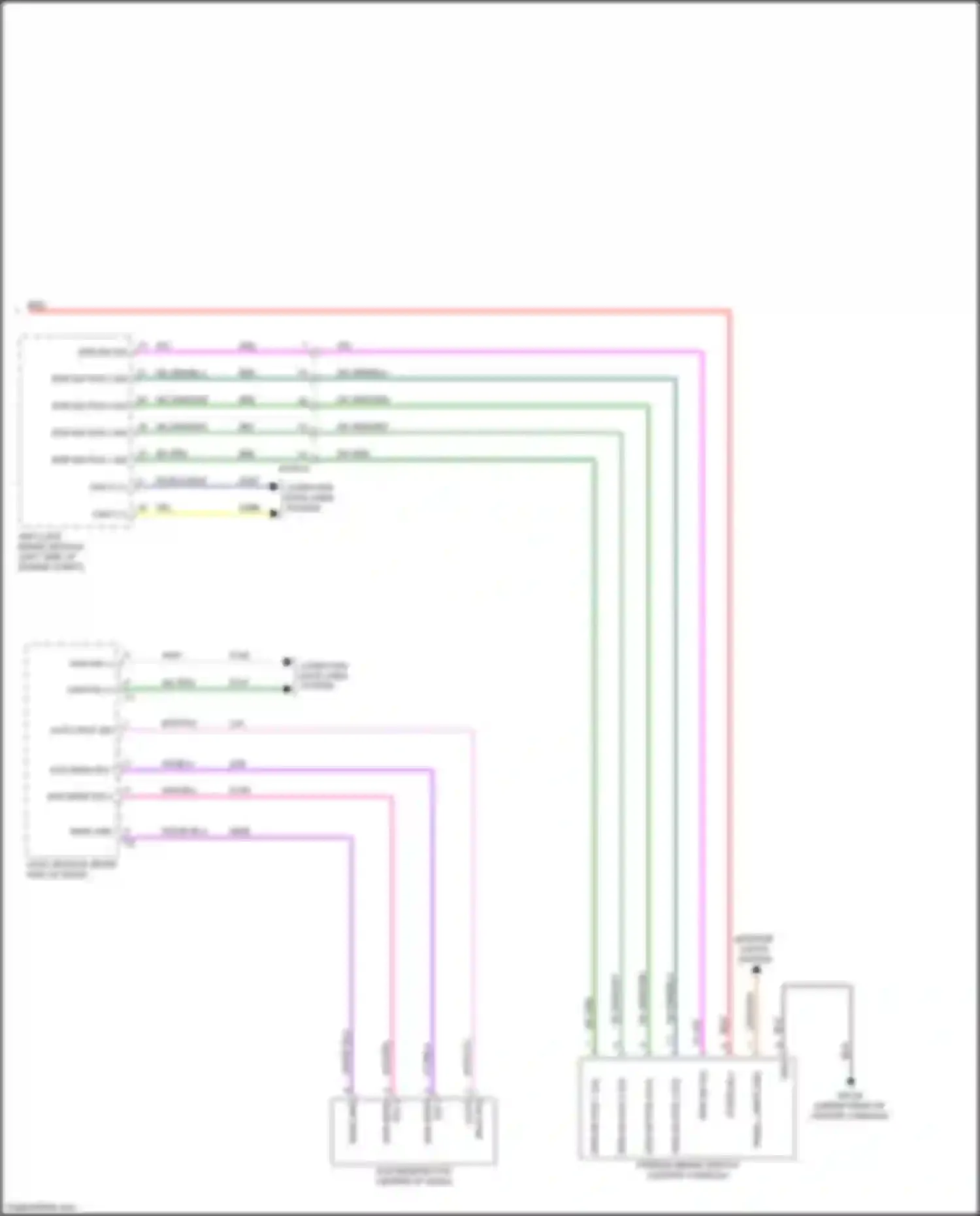 Wiring diagram wht for Chrysler Pacifica RU (2016-2020) (2 of 73)