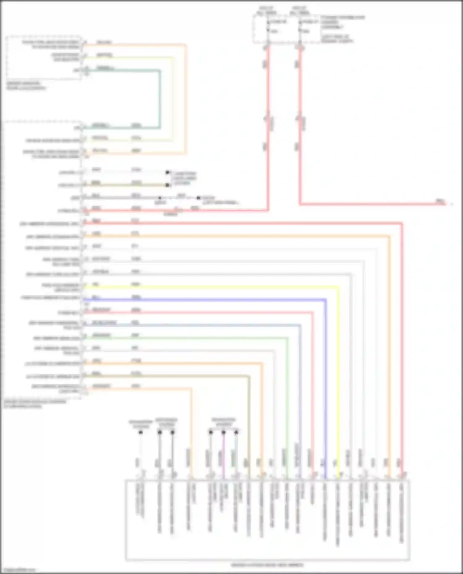 Wiring diagram wht for Chrysler Pacifica RU (2016-2020) (47 of 73)