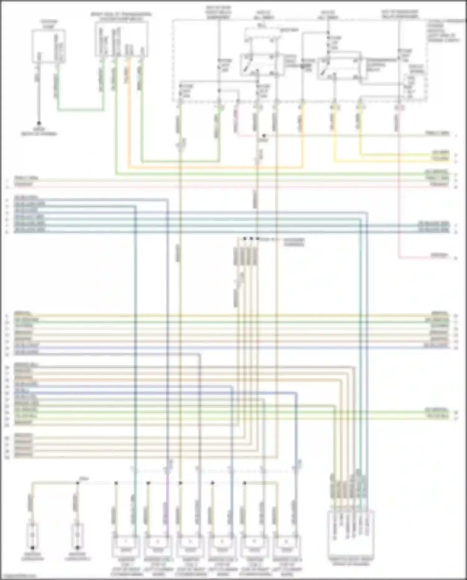 Town & Country Chrysler V facelift (2010-2016): Wiring diagram engine performance 3.6l (4 of 6)