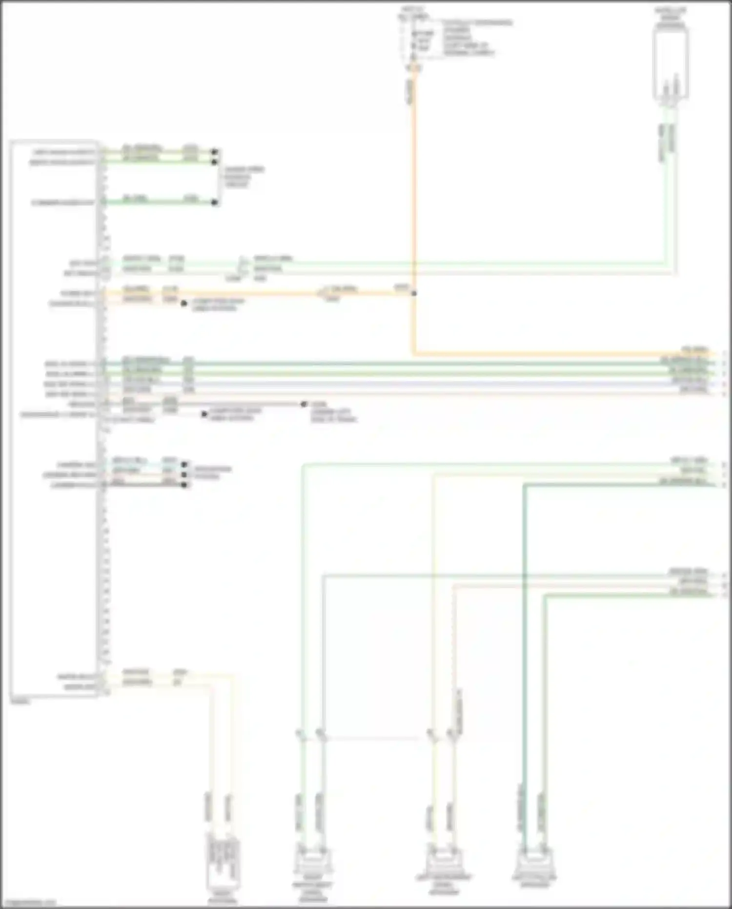 Town & Country Chrysler V facelift (2010-2016): Radio circuit, premium (1 of 2)