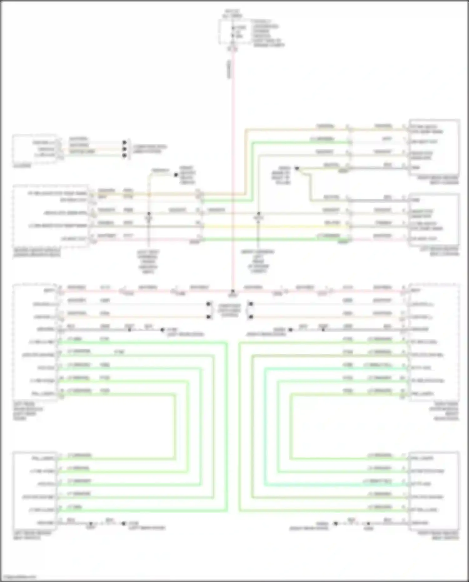 Wiring diagram computer data lines system for Chrysler Town & Country V facelift (2010-2016) (19 of 58)