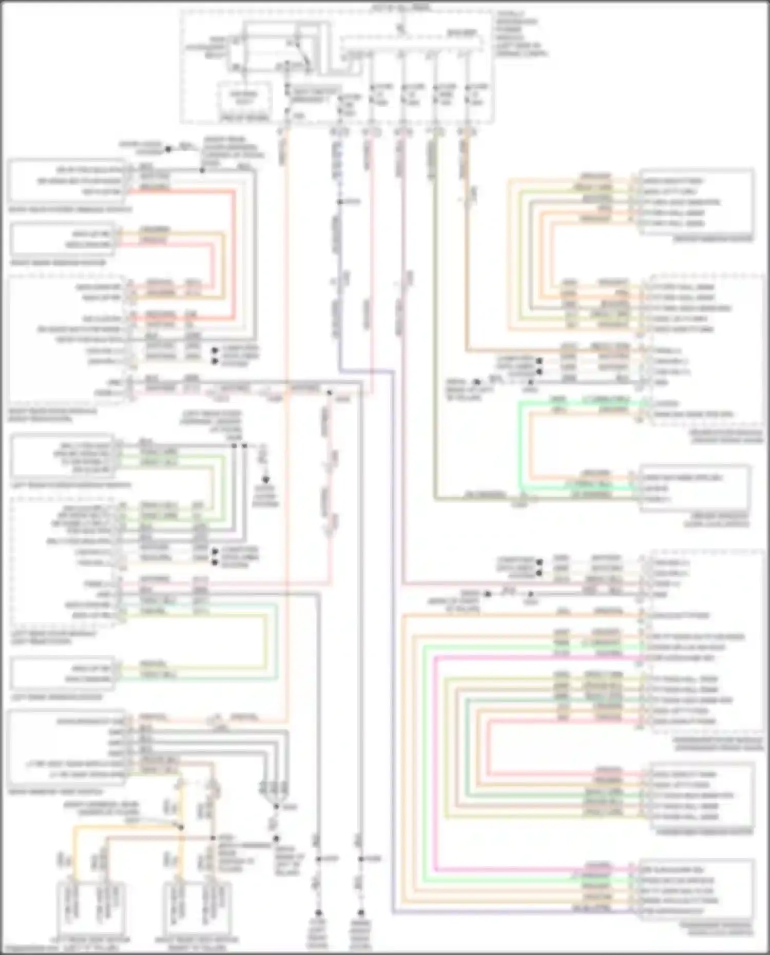 Wiring diagram computer data lines system for Chrysler Town & Country V facelift (2010-2016) (9 of 58)