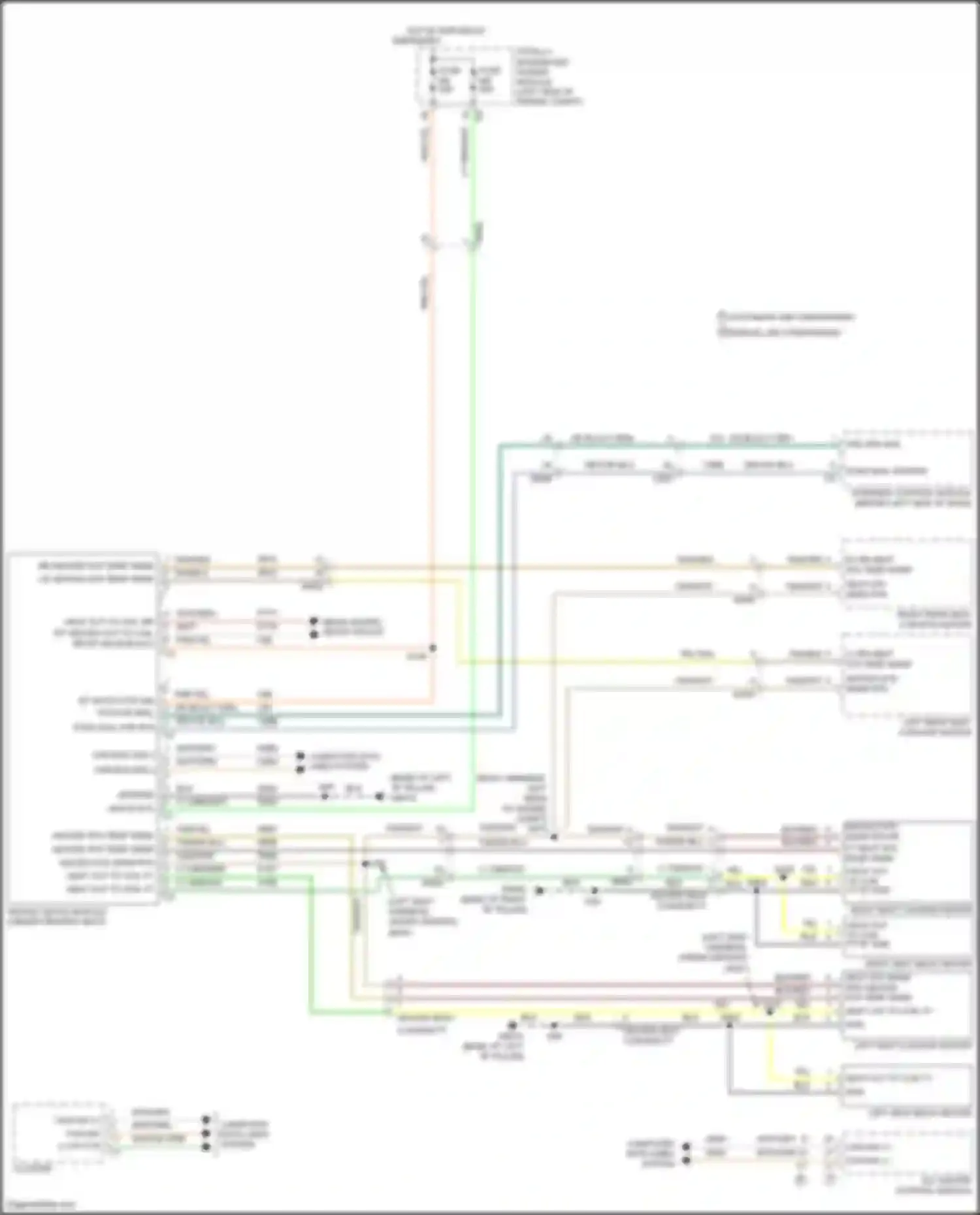 Wiring diagram computer data lines system for Chrysler Town & Country V facelift (2010-2016) (14 of 58)