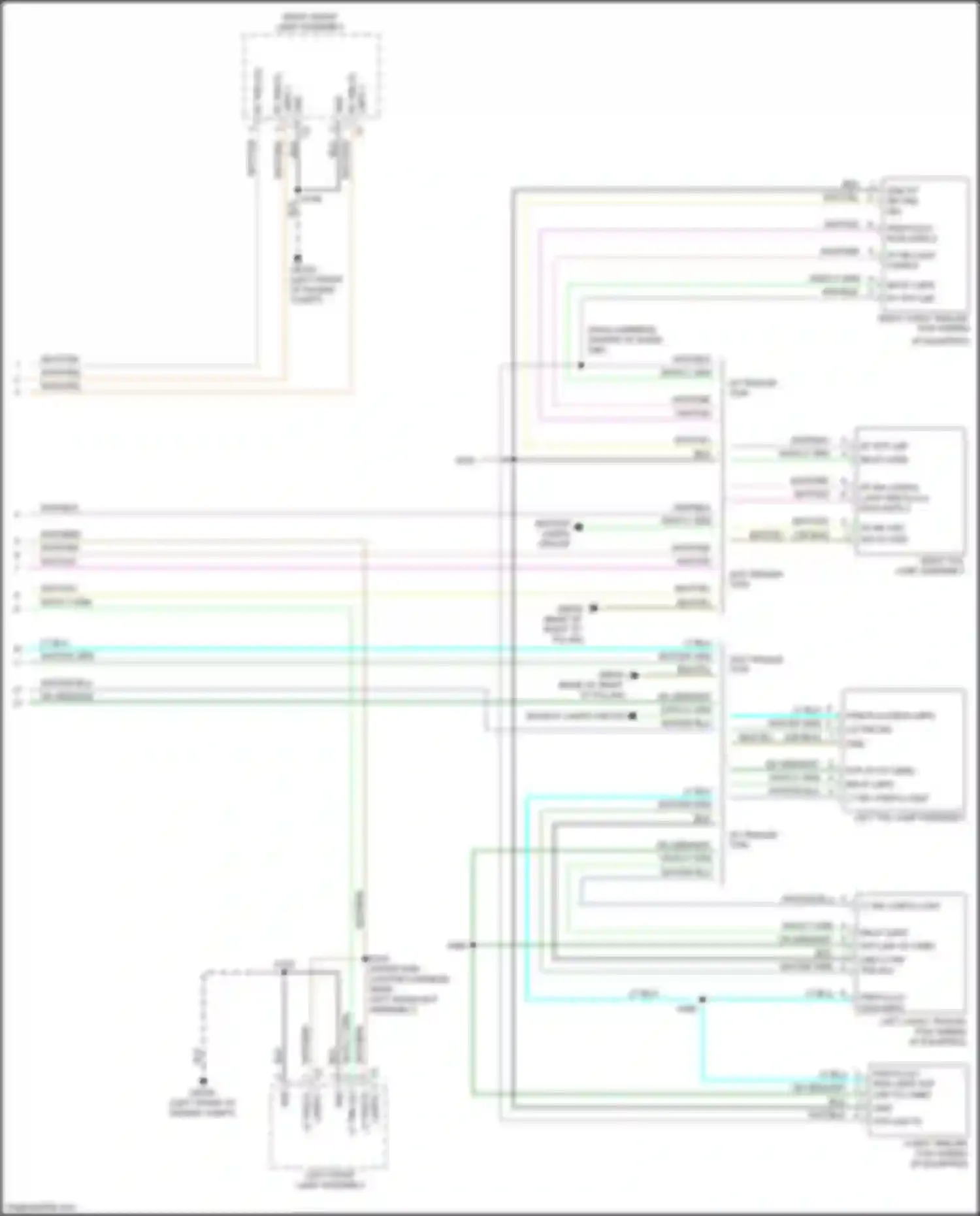 Wiring diagram stp lmp fd cmbd for Chrysler Town & Country V facelift (2010-2016) (1 of 1)