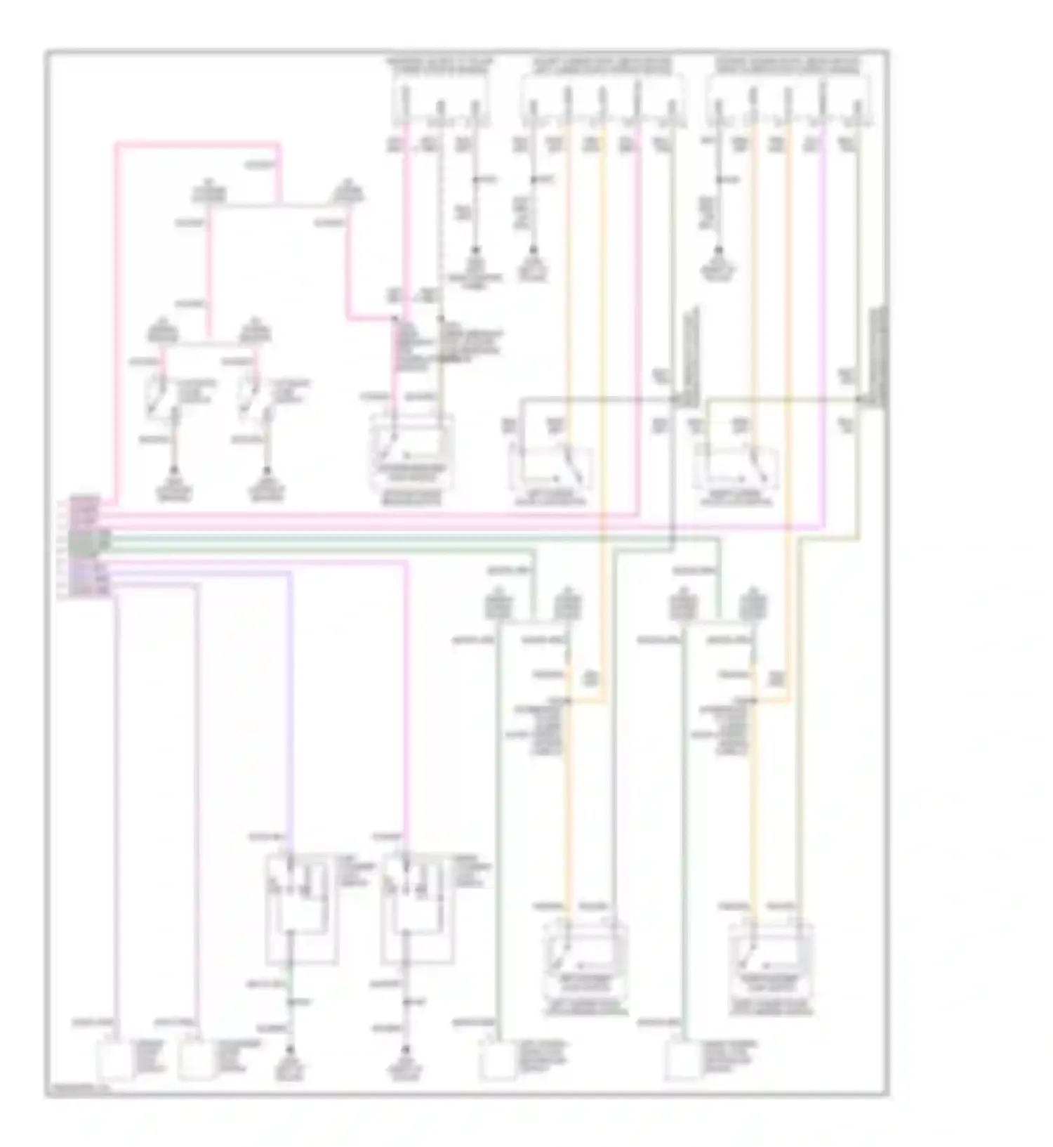 Voyager Chrysler IV (2000-2004): Anti-theft circuit (2 of 2)