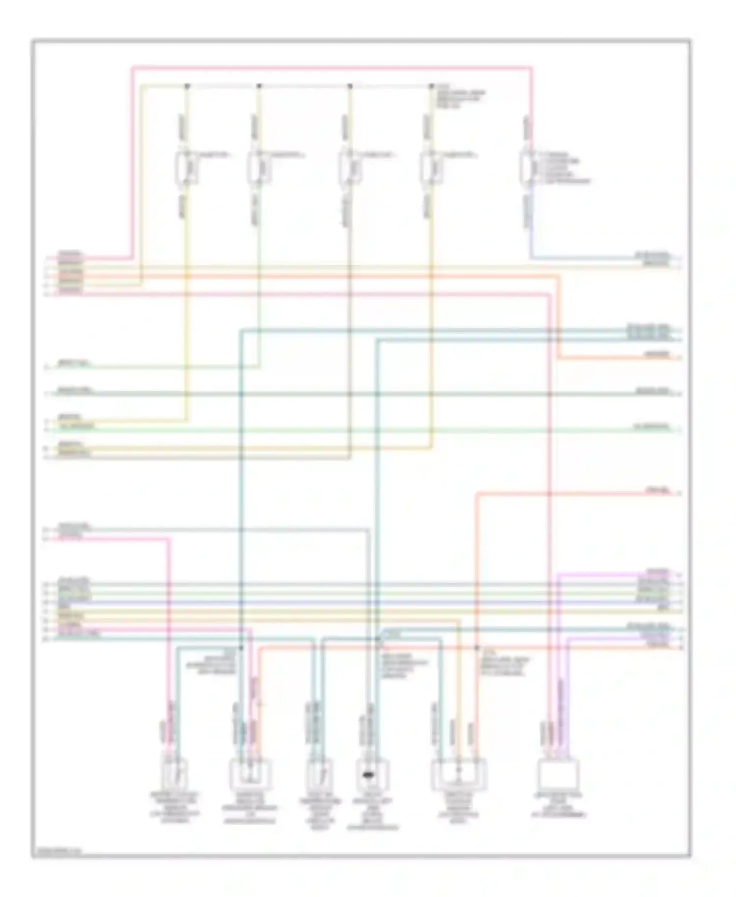Voyager Chrysler IV (2000-2004): Wiring diagram engine performance 2.4ls (2 of 3)