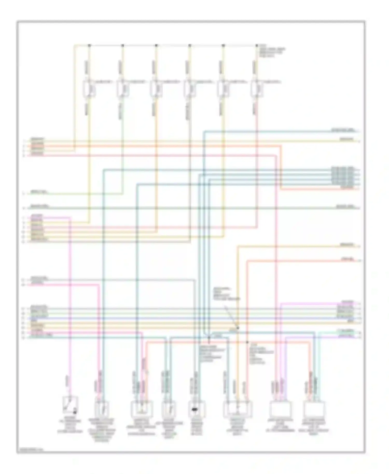 Voyager Chrysler IV (2000-2004): Wiring diagram engine performance 3.3l flex fuels (2 of 3)