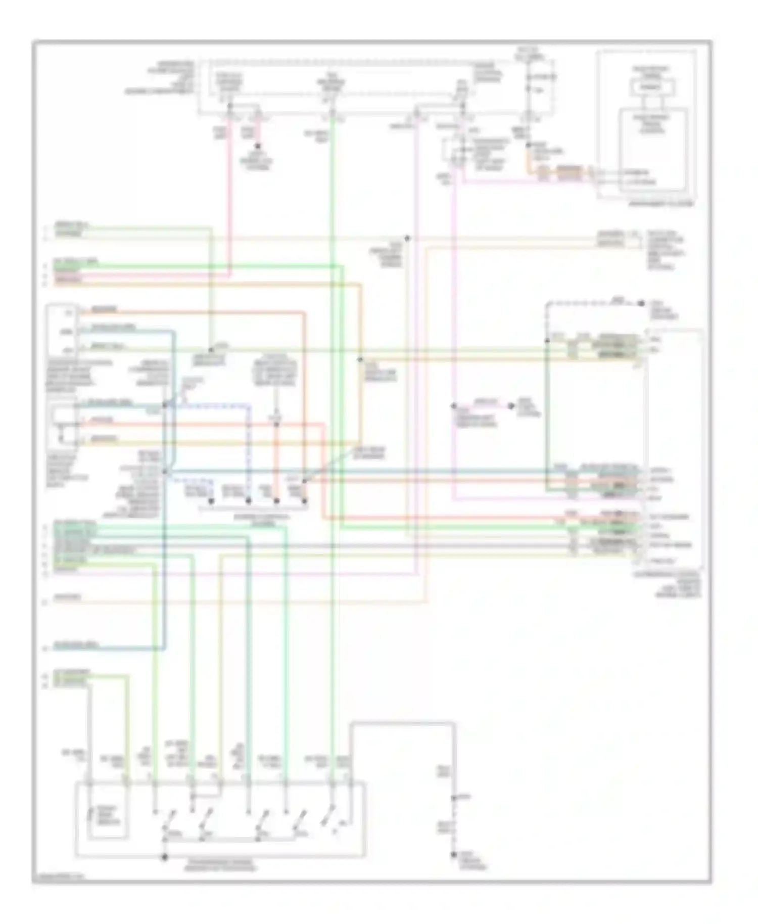 Voyager Chrysler IV (2000-2004): 2.4l, a/t circuit (2 of 2)