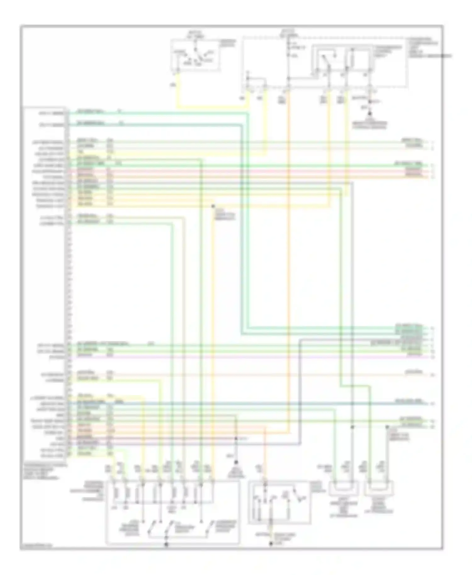 Voyager Chrysler IV (2000-2004): 3.3l, a/t circuit (1 of 2)