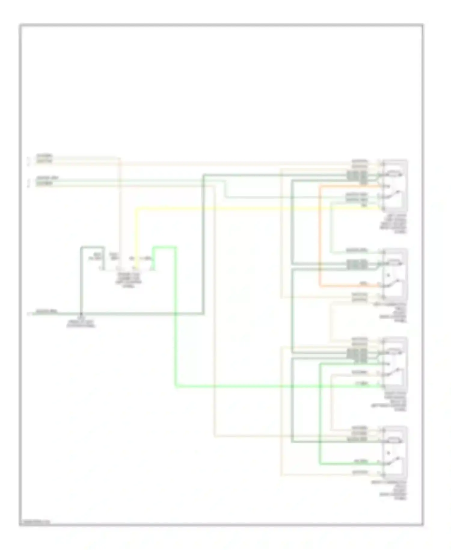 Wiring diagram blk/dk grn for Chrysler Voyager IV (2000-2004) (13 of 23)