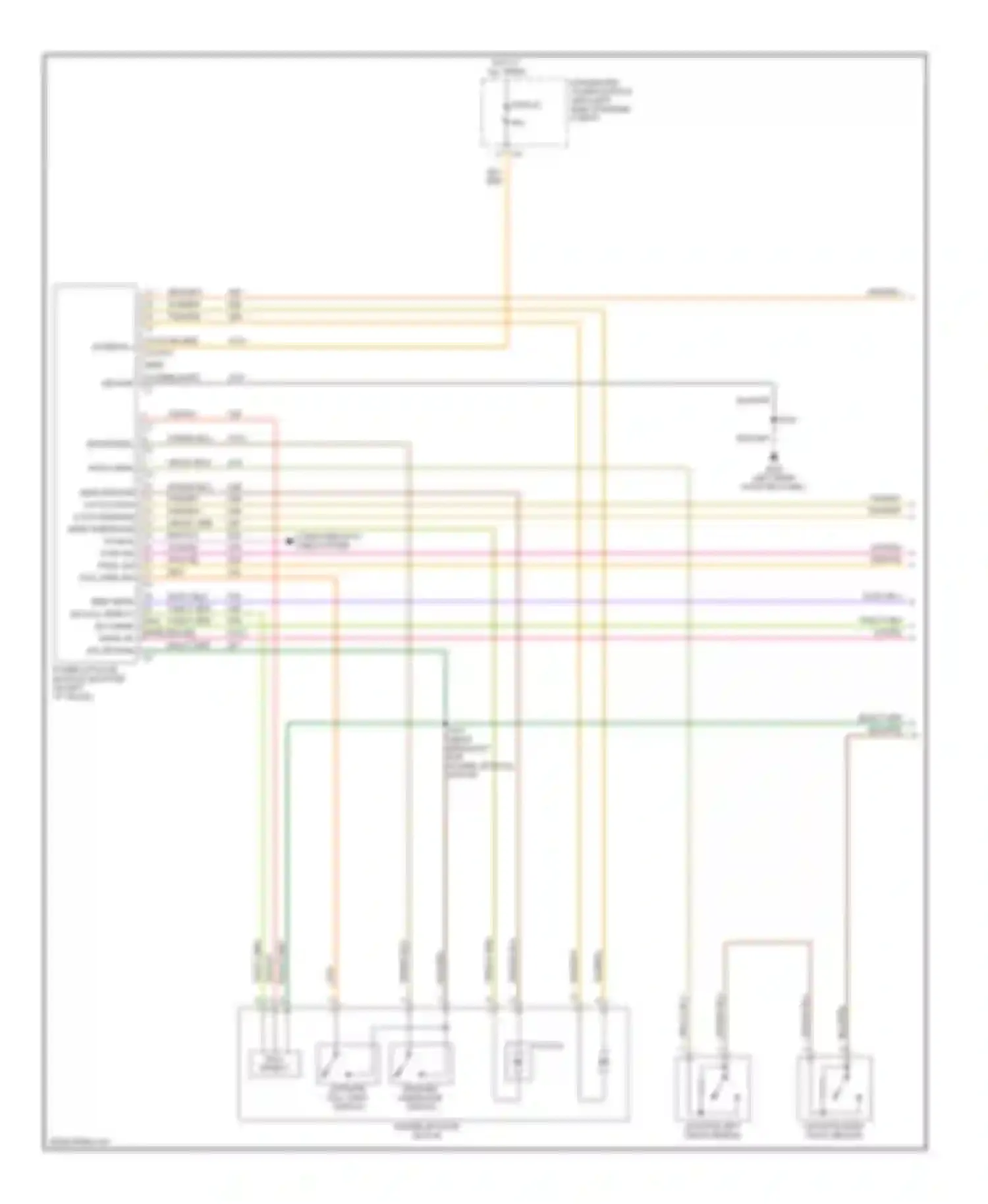 Wiring diagram tan/wht for Chrysler Voyager IV (2000-2004) (3 of 7)