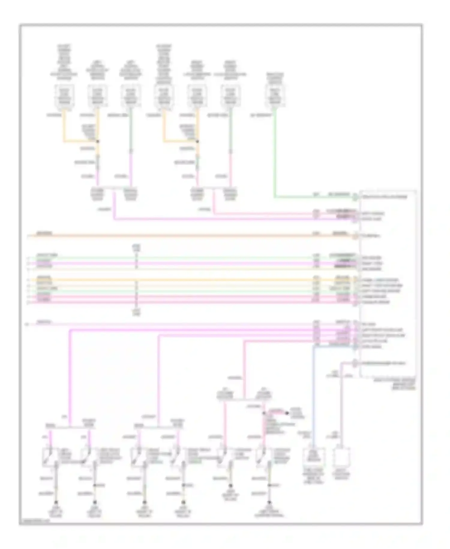 Wiring diagram traction ctrl sw sense for Chrysler Voyager IV (2000-2004) (1 of 1)
