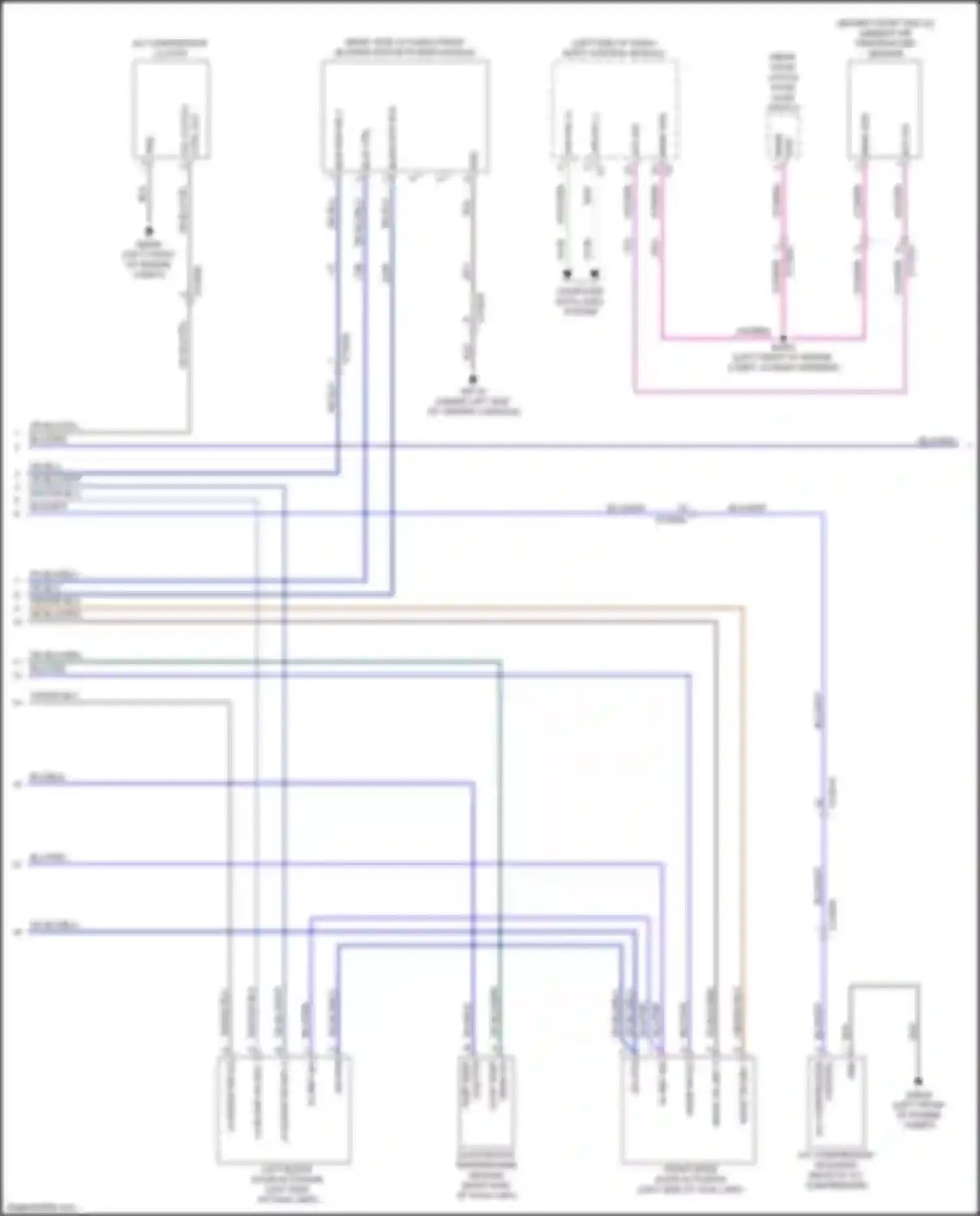 Voyager Chrysler VI (2019-2024): Manual a/c circuit (2 of 3)