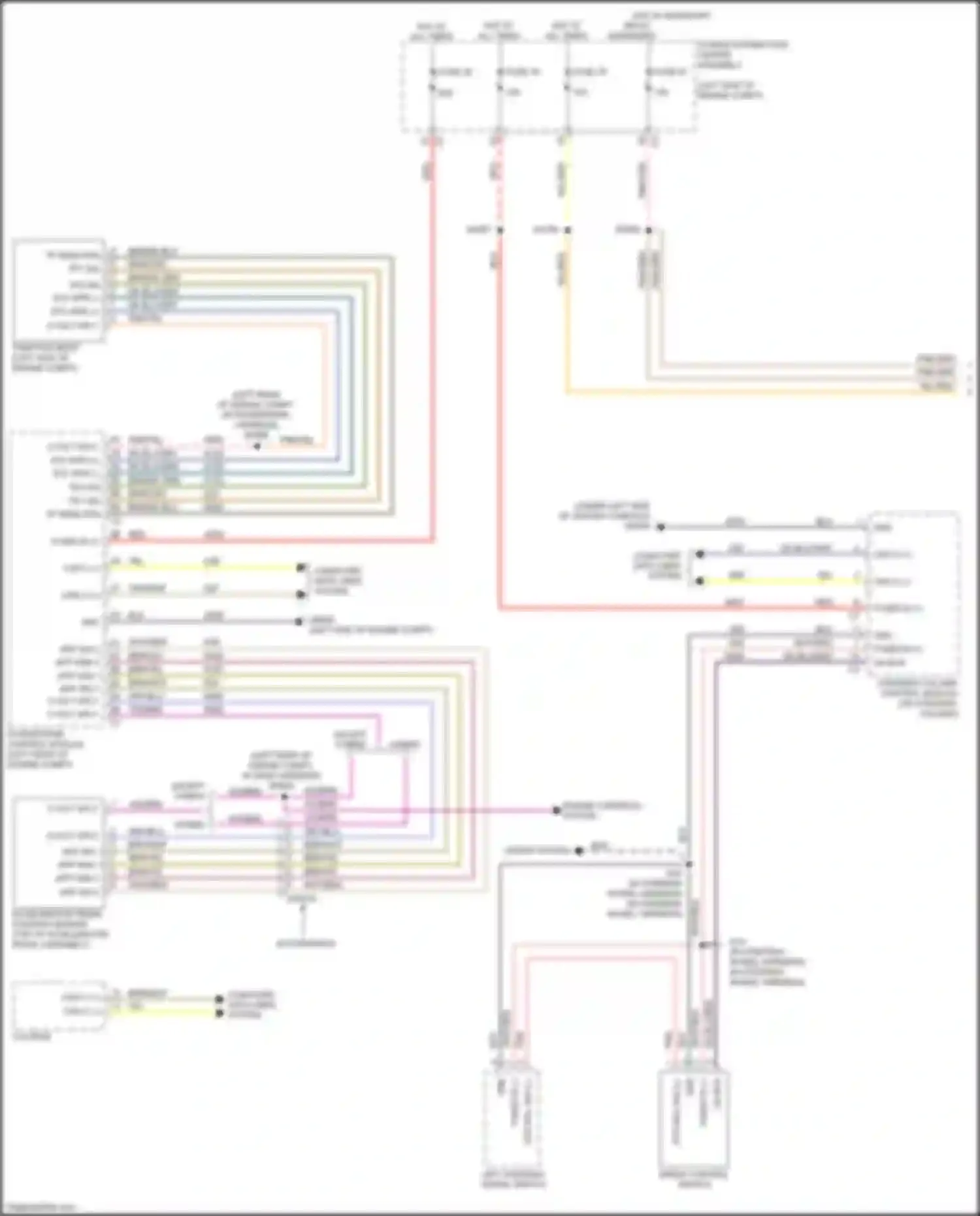 Voyager Chrysler VI (2019-2024): Cruise control circuit (1 of 2)