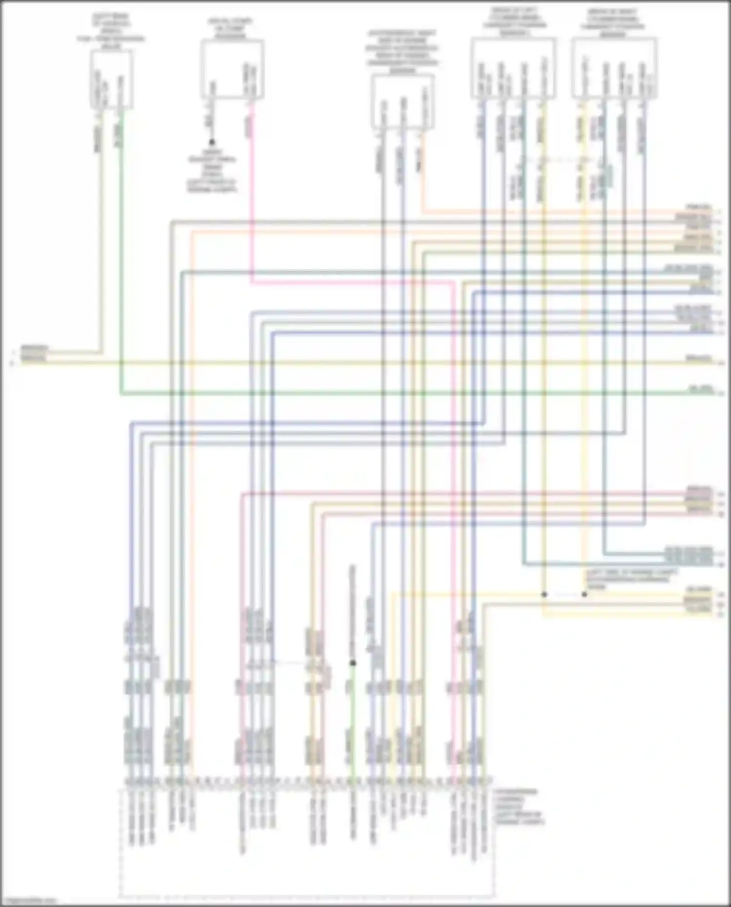 Voyager Chrysler VI (2019-2024): Wiring diagram engine performance 3.6l, engine controls circuit (4 of 7)