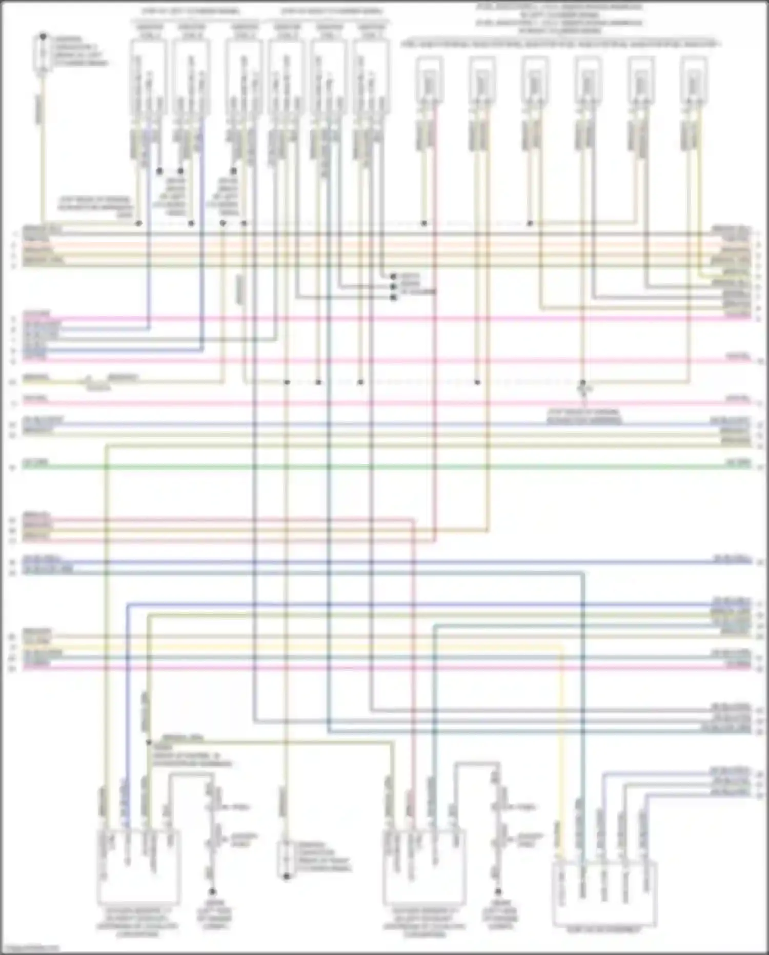 Voyager Chrysler VI (2019-2024): Wiring diagram engine performance 3.6l, engine controls circuit (6 of 7)