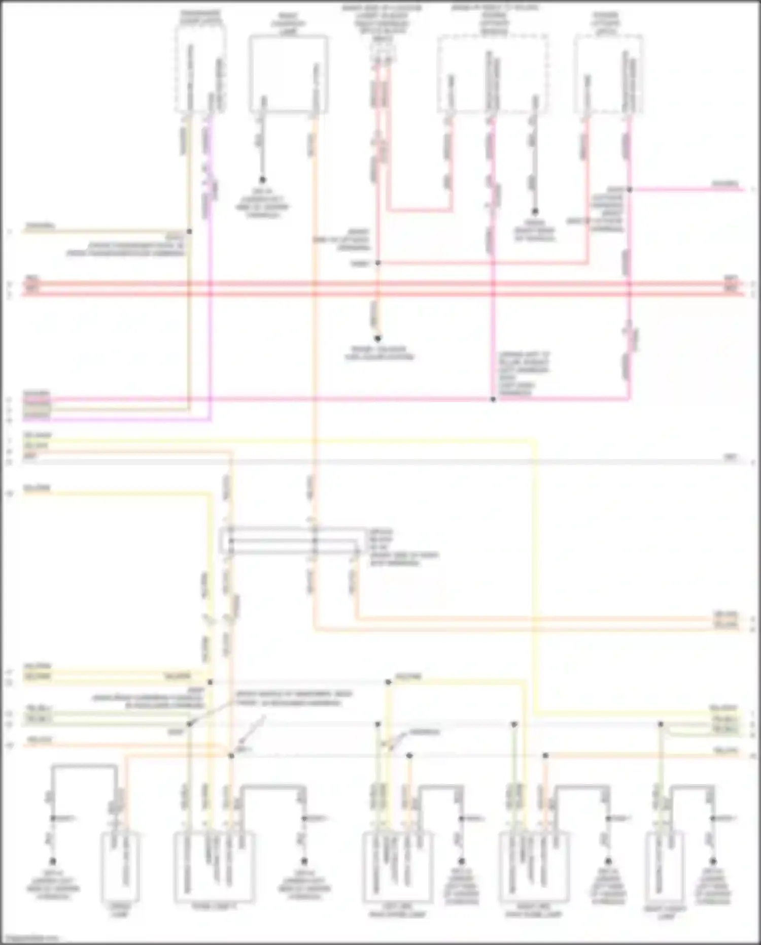 Voyager Chrysler VI (2019-2024): Courtesy lamps circuit (3 of 4)