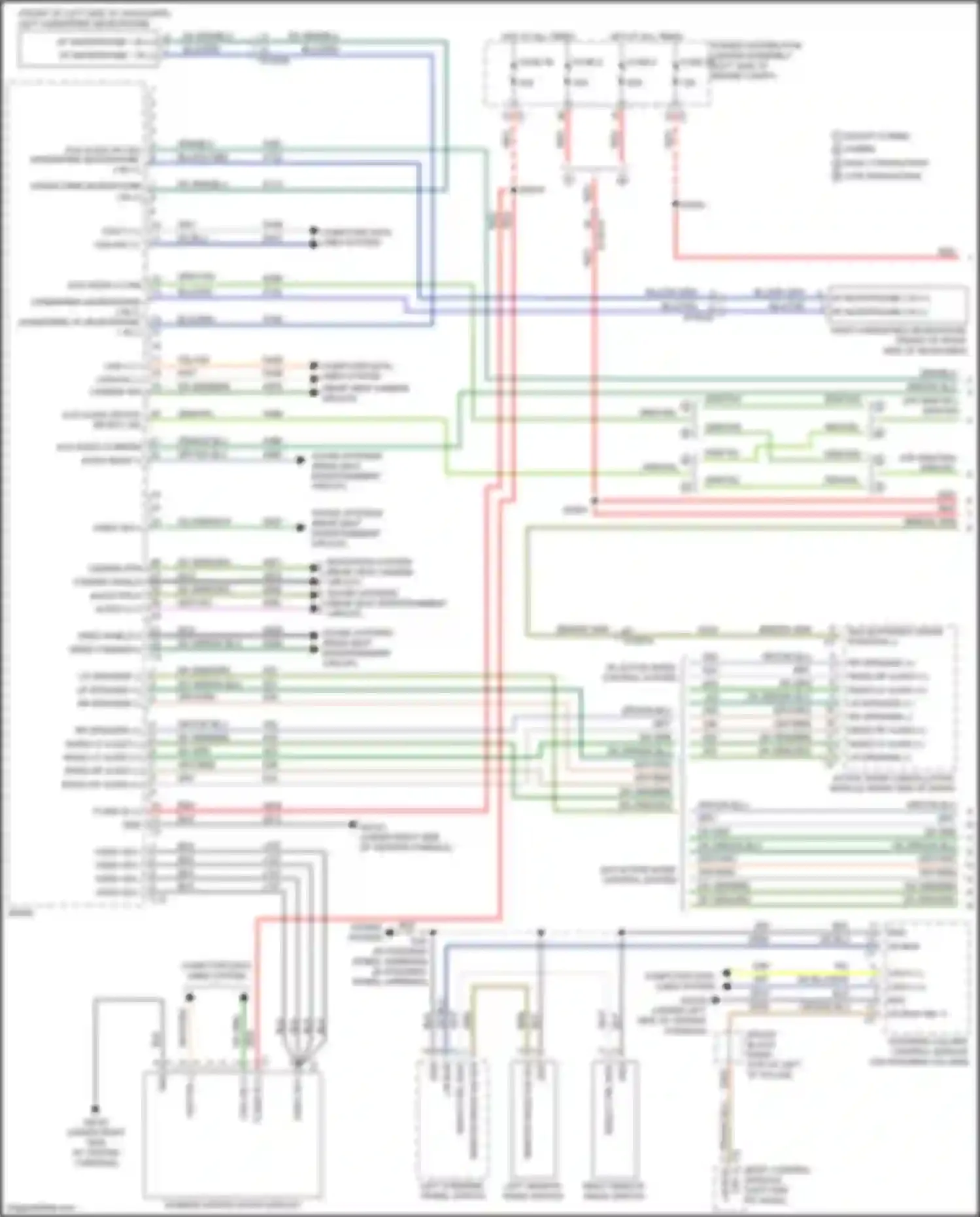 Voyager Chrysler VI (2019-2024): Navigation circuit, premium 2 w/ rfv (1 of 3)