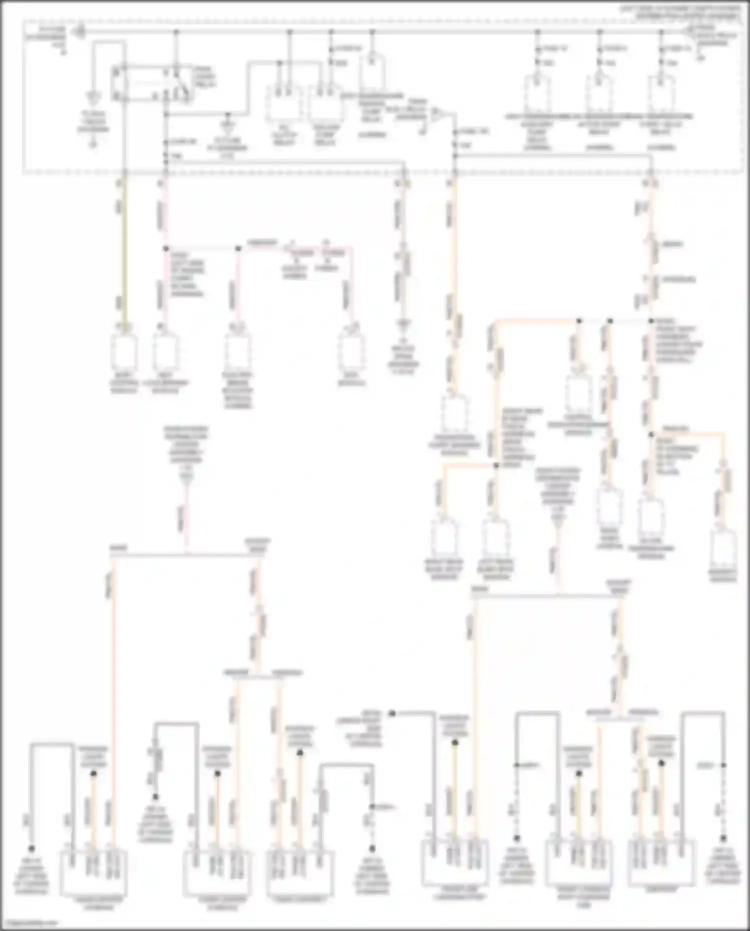 Voyager Chrysler VI (2019-2024): Power distribution circuit (3 of 8)