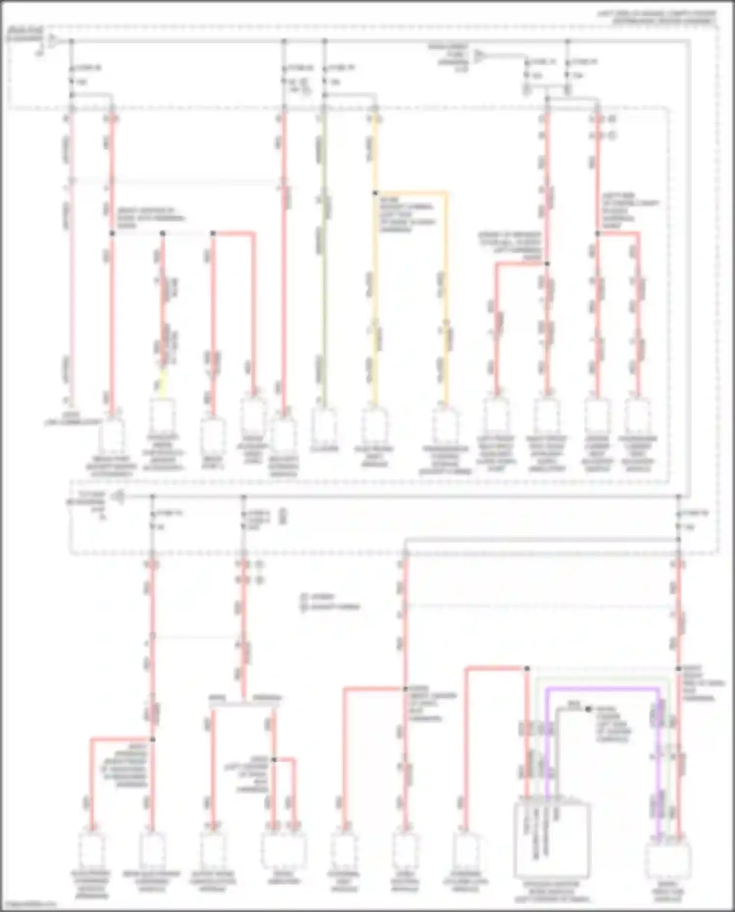 Voyager Chrysler VI (2019-2024): Power distribution circuit (7 of 8)