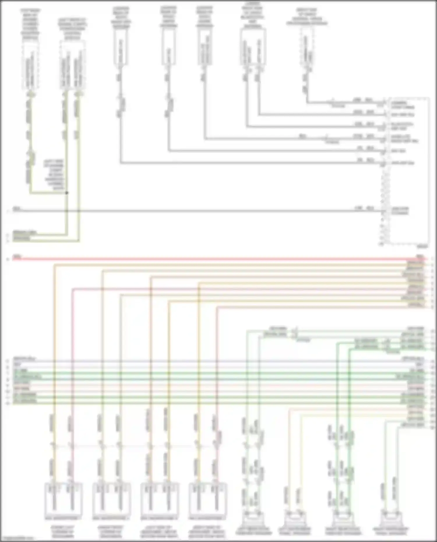 Voyager Chrysler VI (2019-2024): Radio circuit, premium 1 w/ rfv (3 of 4)