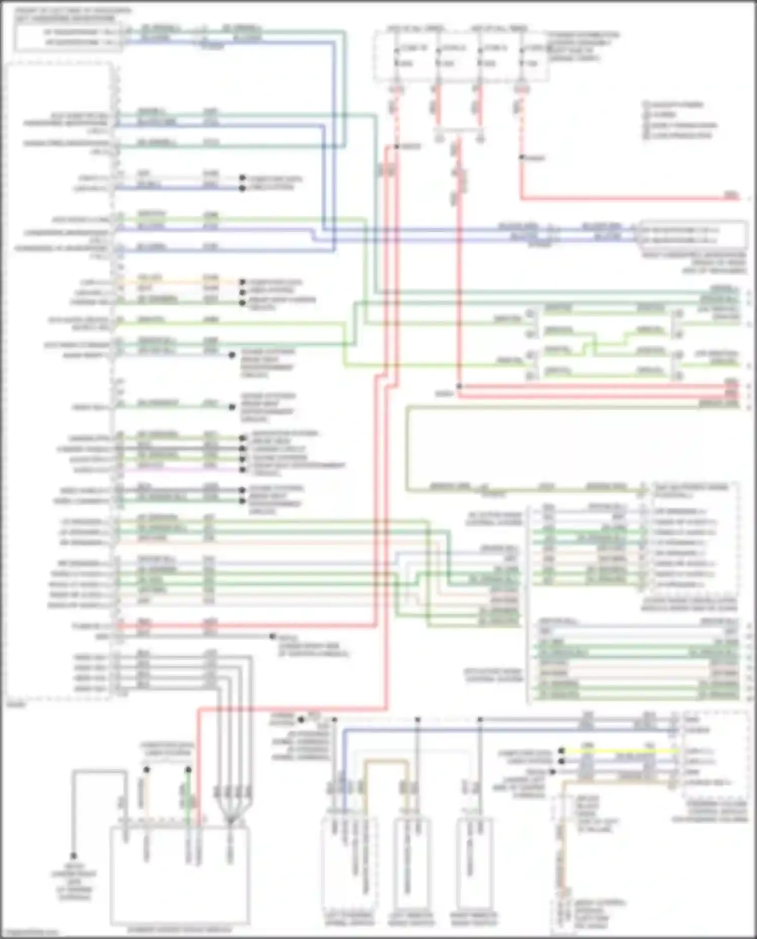 Voyager Chrysler VI (2019-2024): Radio circuit, premium 2 w/ rfv (1 of 3)