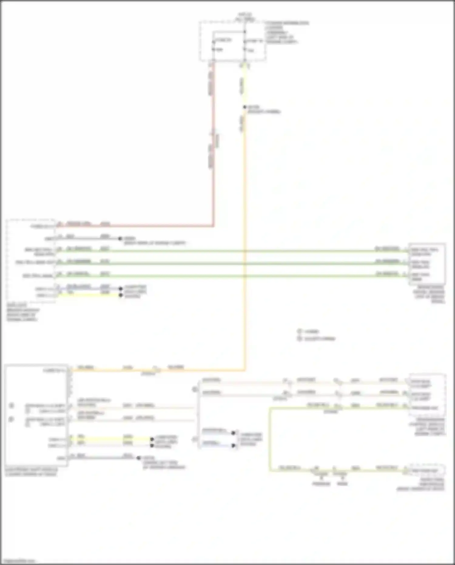 Voyager Chrysler VI (2019-2024): Shift interlock circuit