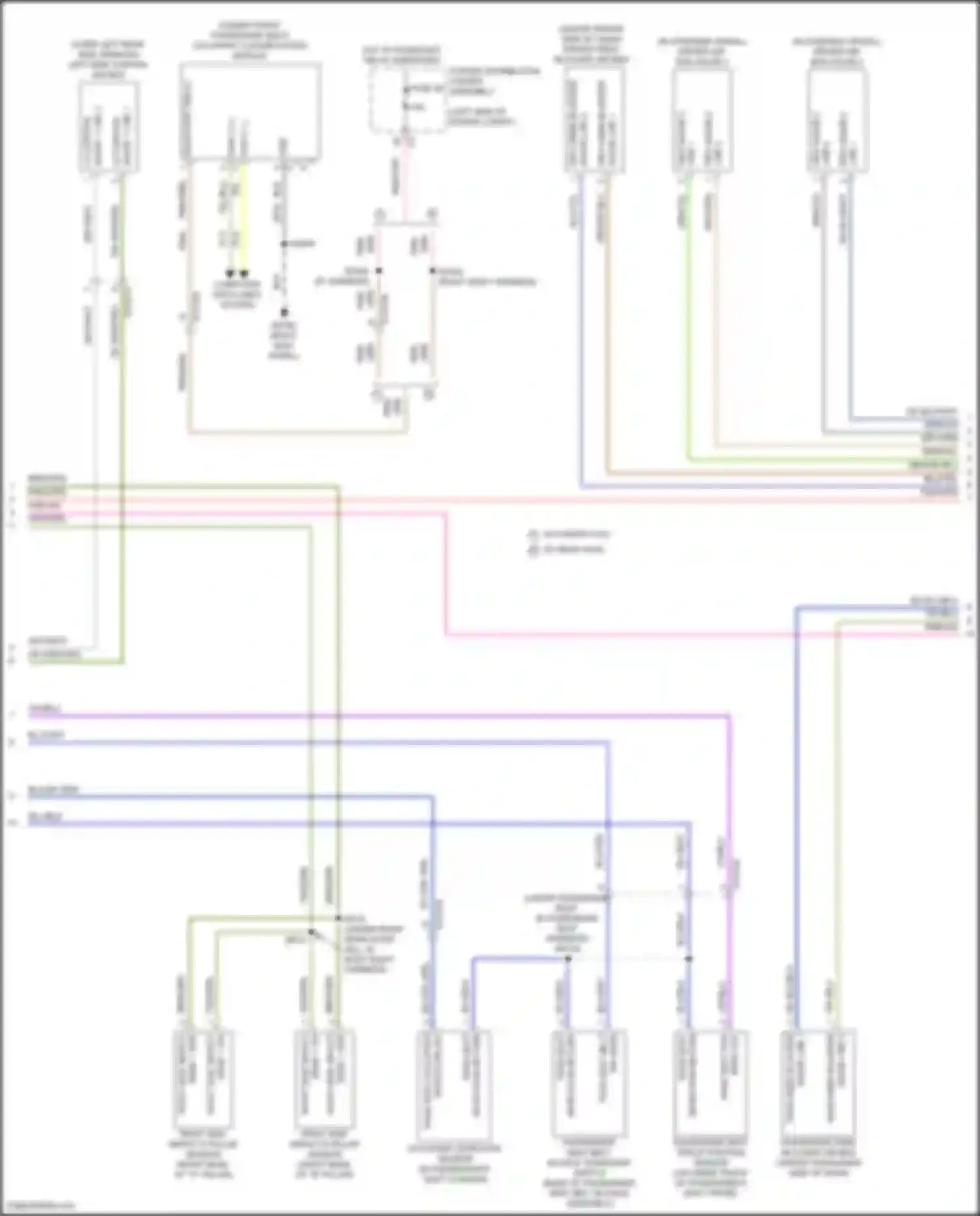 Voyager Chrysler VI (2019-2024): Supplemental restraints circuit (3 of 4)