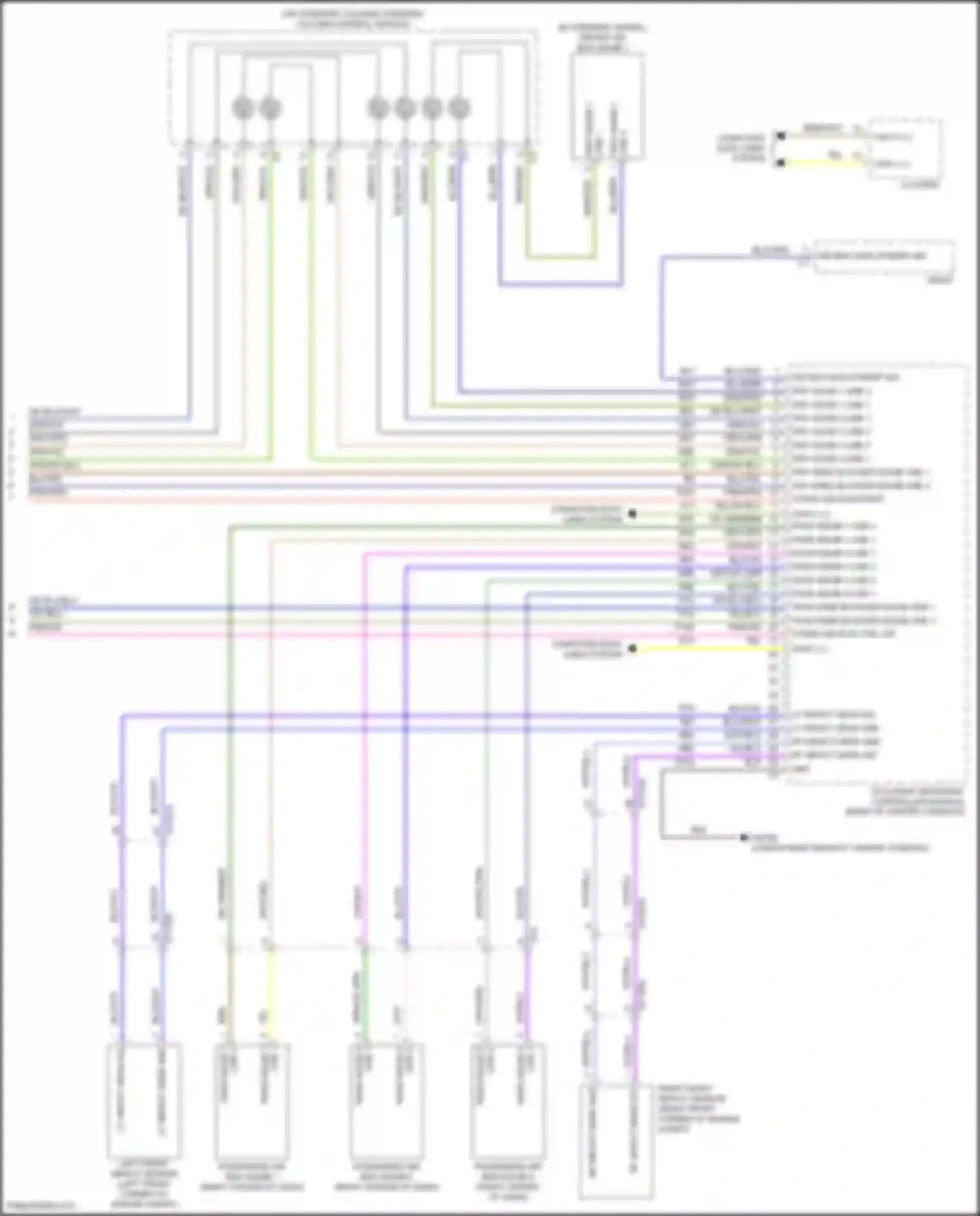 Voyager Chrysler VI (2019-2024): Supplemental restraints circuit (4 of 4)