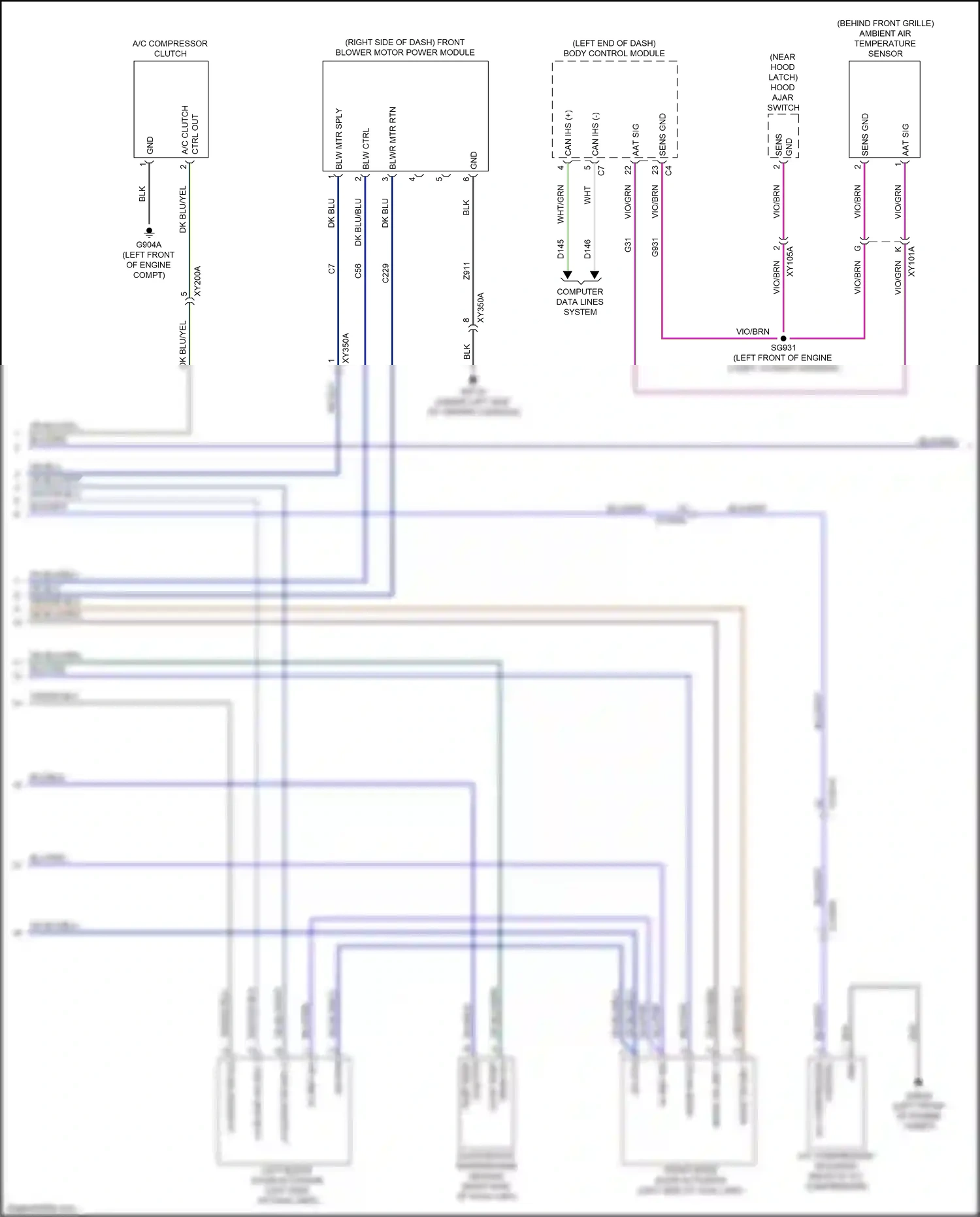 Wiring diagram com rtn for Chrysler Voyager VI (2019-2024) (1 of 1)