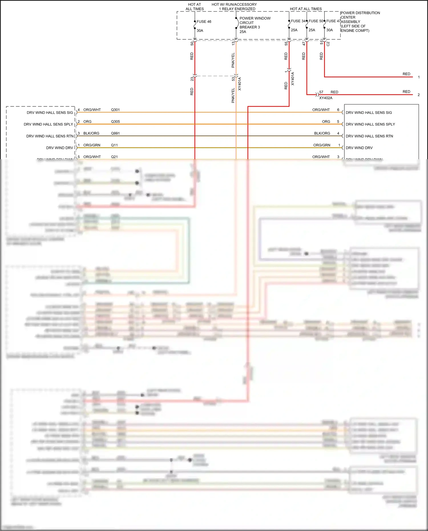 Wiring diagram computer data lines system for Chrysler Voyager VI (2019-2024) (49 of 103)
