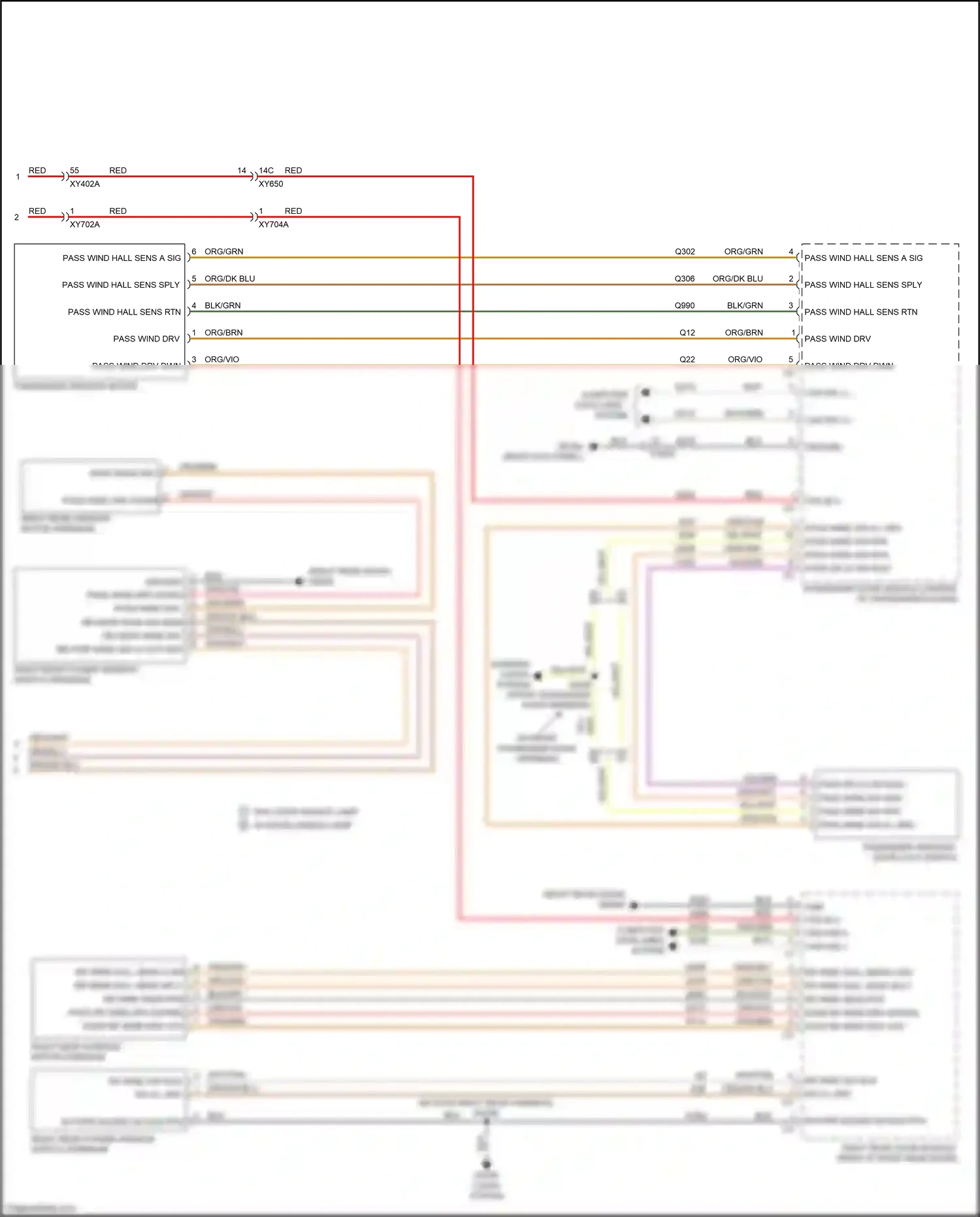 Wiring diagram computer data lines system for Chrysler Voyager VI (2019-2024) (50 of 103)
