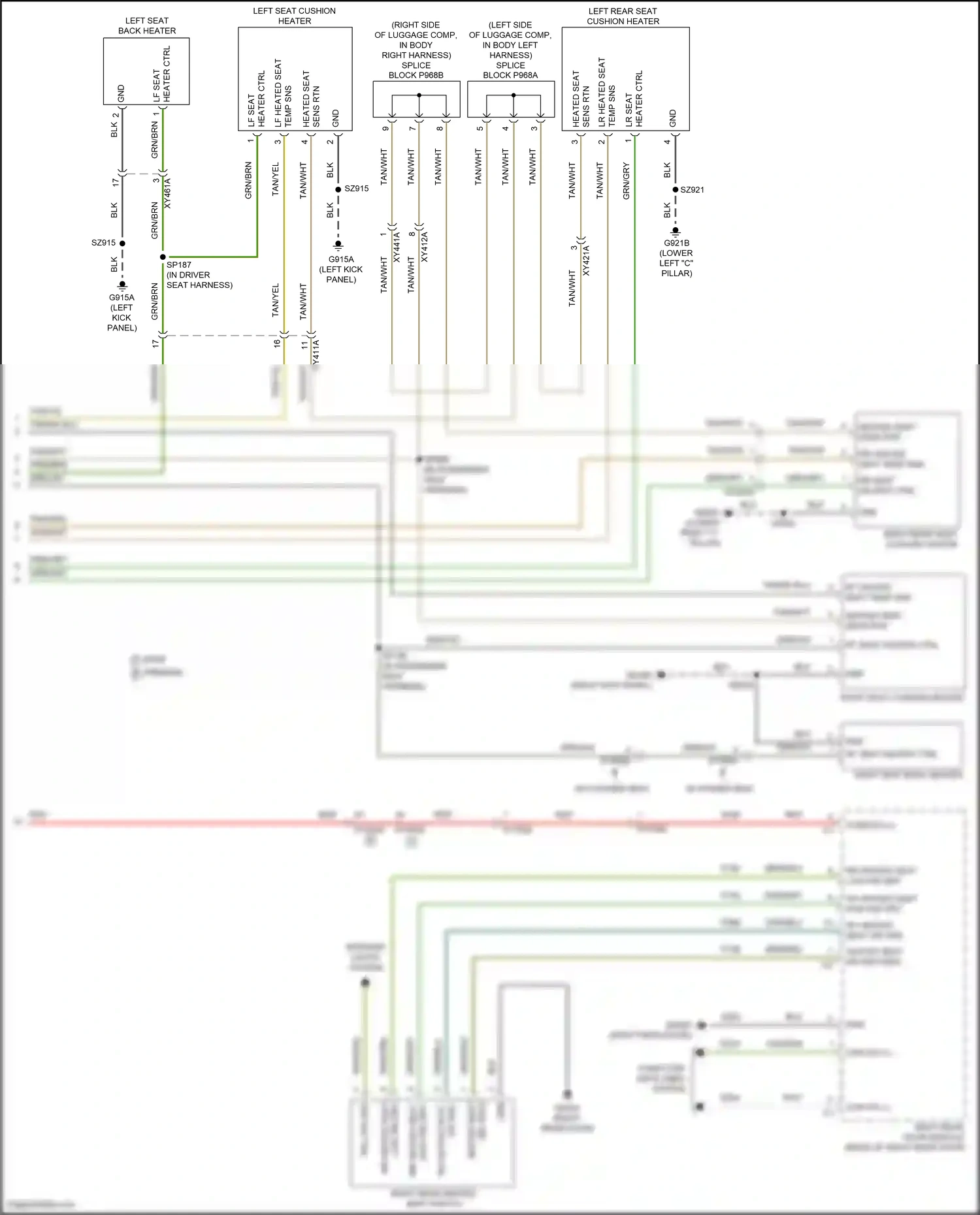 Wiring diagram computer data lines system for Chrysler Voyager VI (2019-2024) (73 of 103)