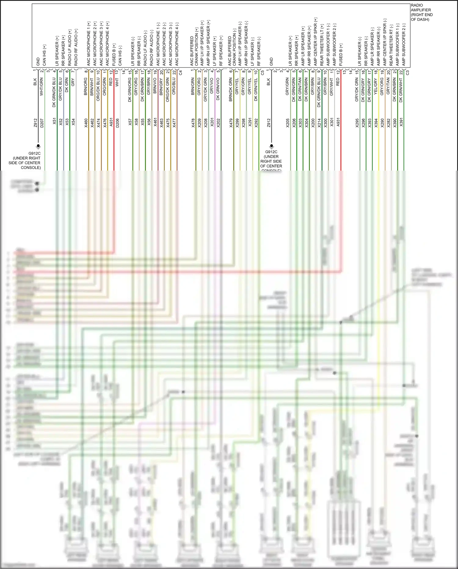 Wiring diagram computer data lines system for Chrysler Voyager VI (2019-2024) (23 of 103)