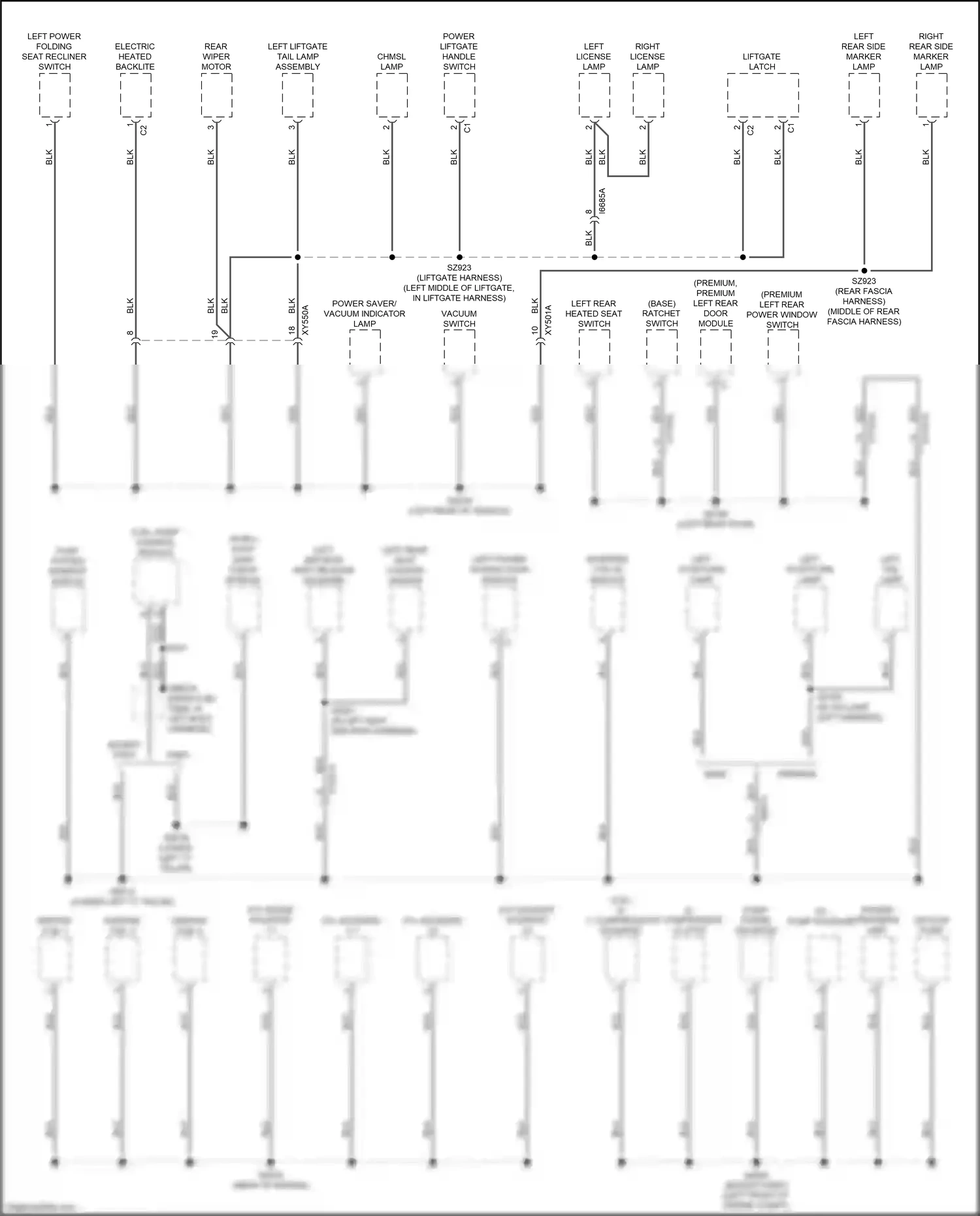Wiring diagram evap leak check module for Chrysler Voyager VI (2019-2024) (1 of 2)