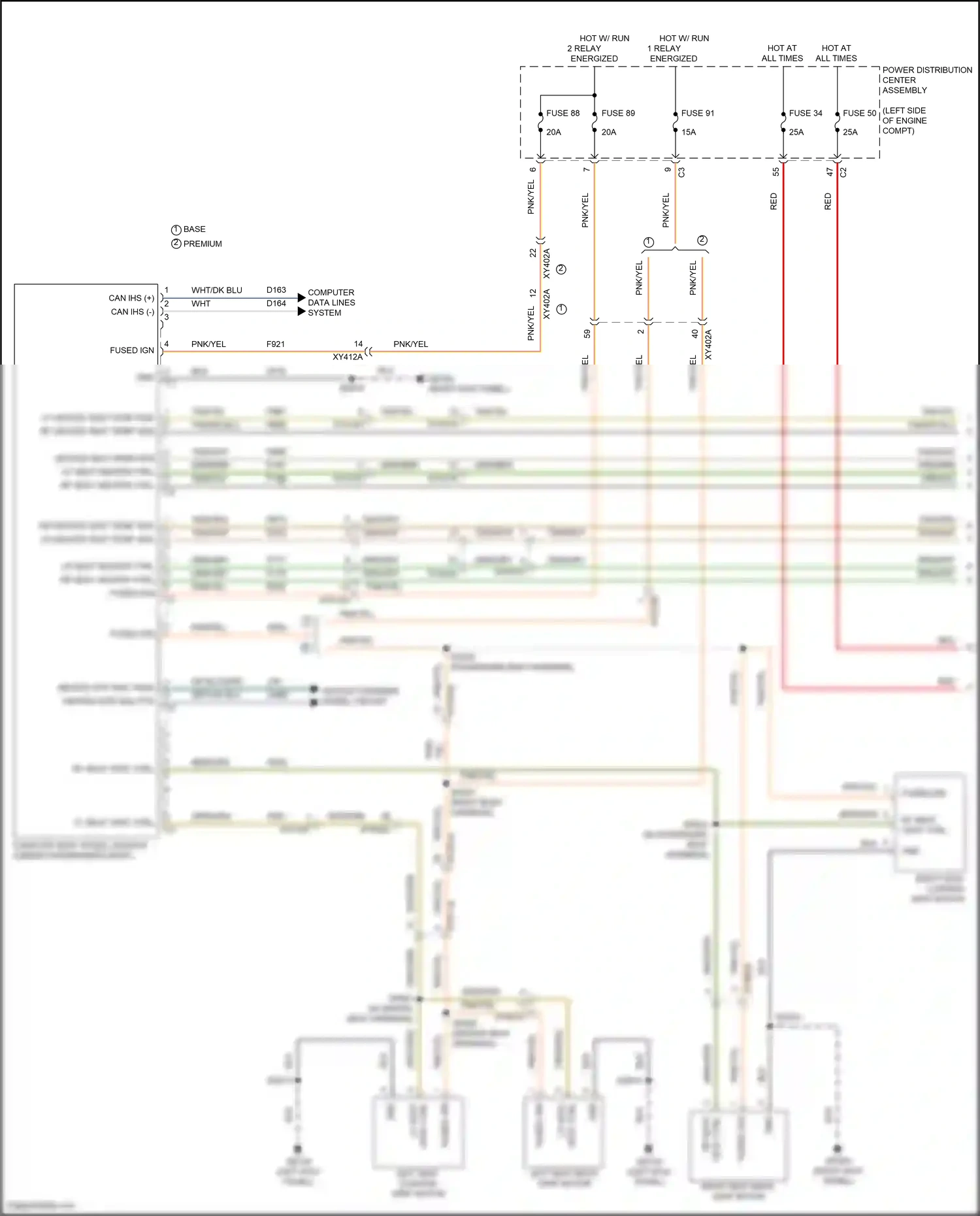 Wiring diagram vent ctrl for Chrysler Voyager VI (2019-2024) (1 of 1)