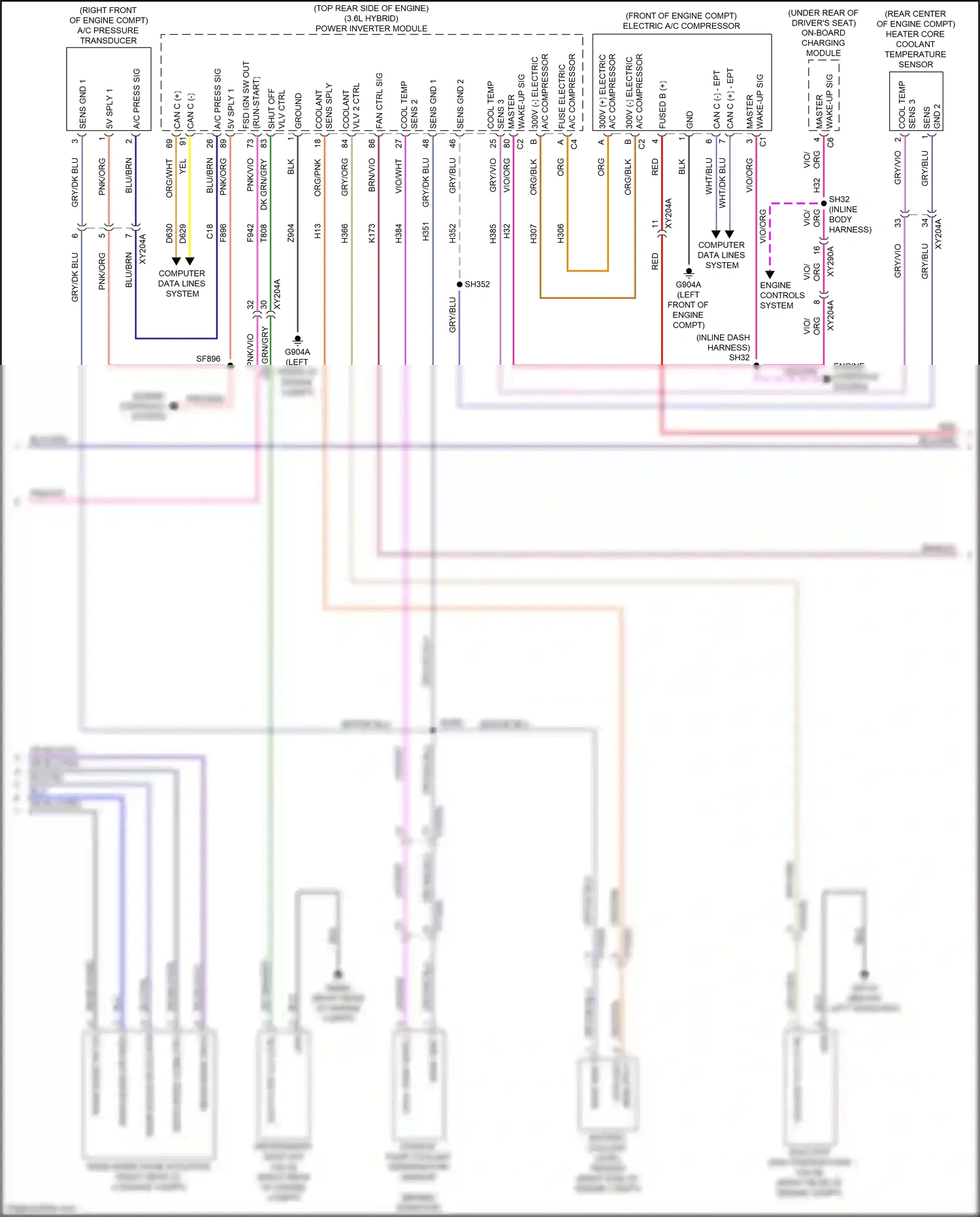 Wiring diagram vlv 2 ctrl for Chrysler Voyager VI (2019-2024) (1 of 1)