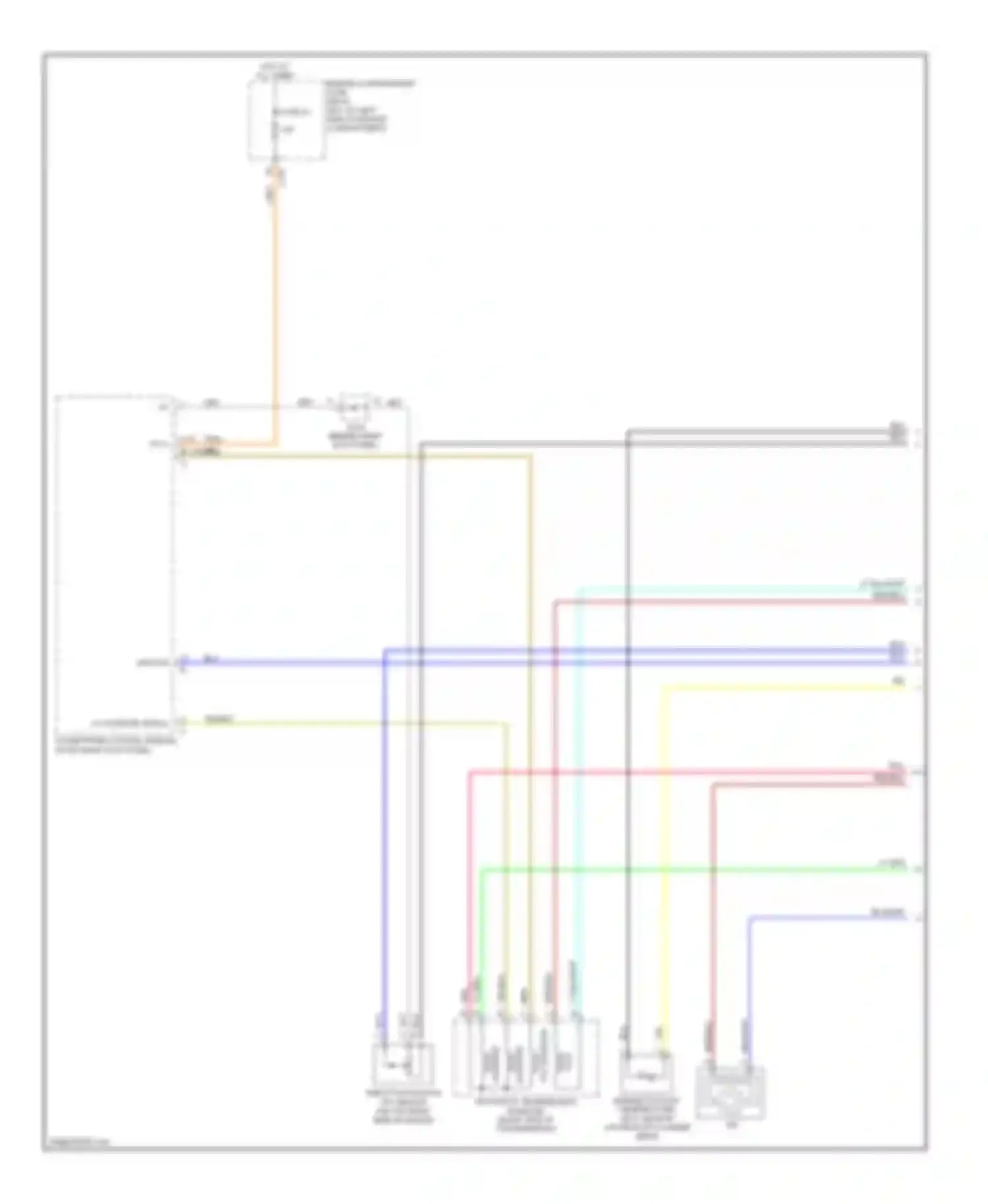 Nubira Daewoo II (1999-2003): Transmission circuit (1 of 2)