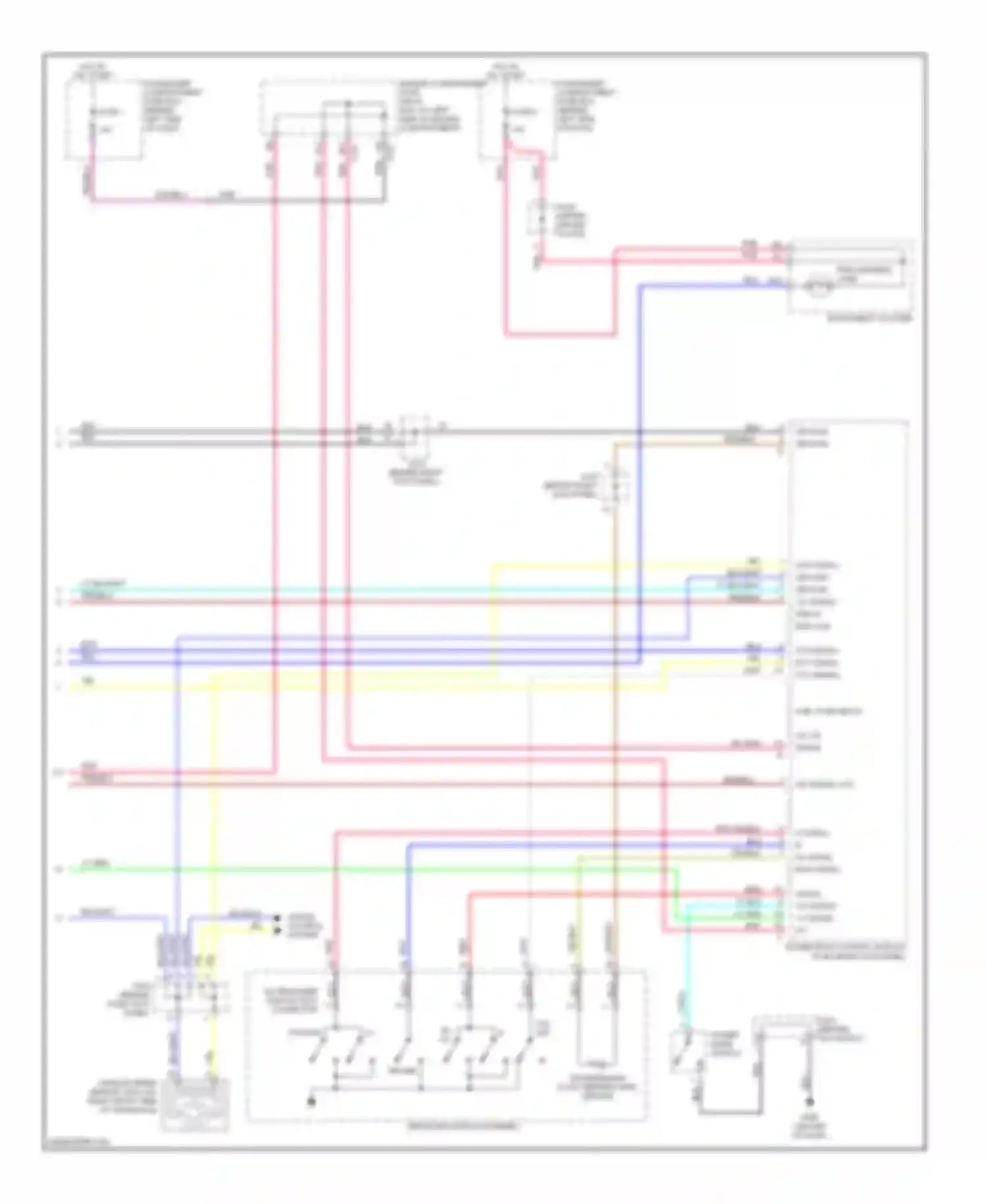 Nubira Daewoo II (1999-2003): Transmission circuit (2 of 2)