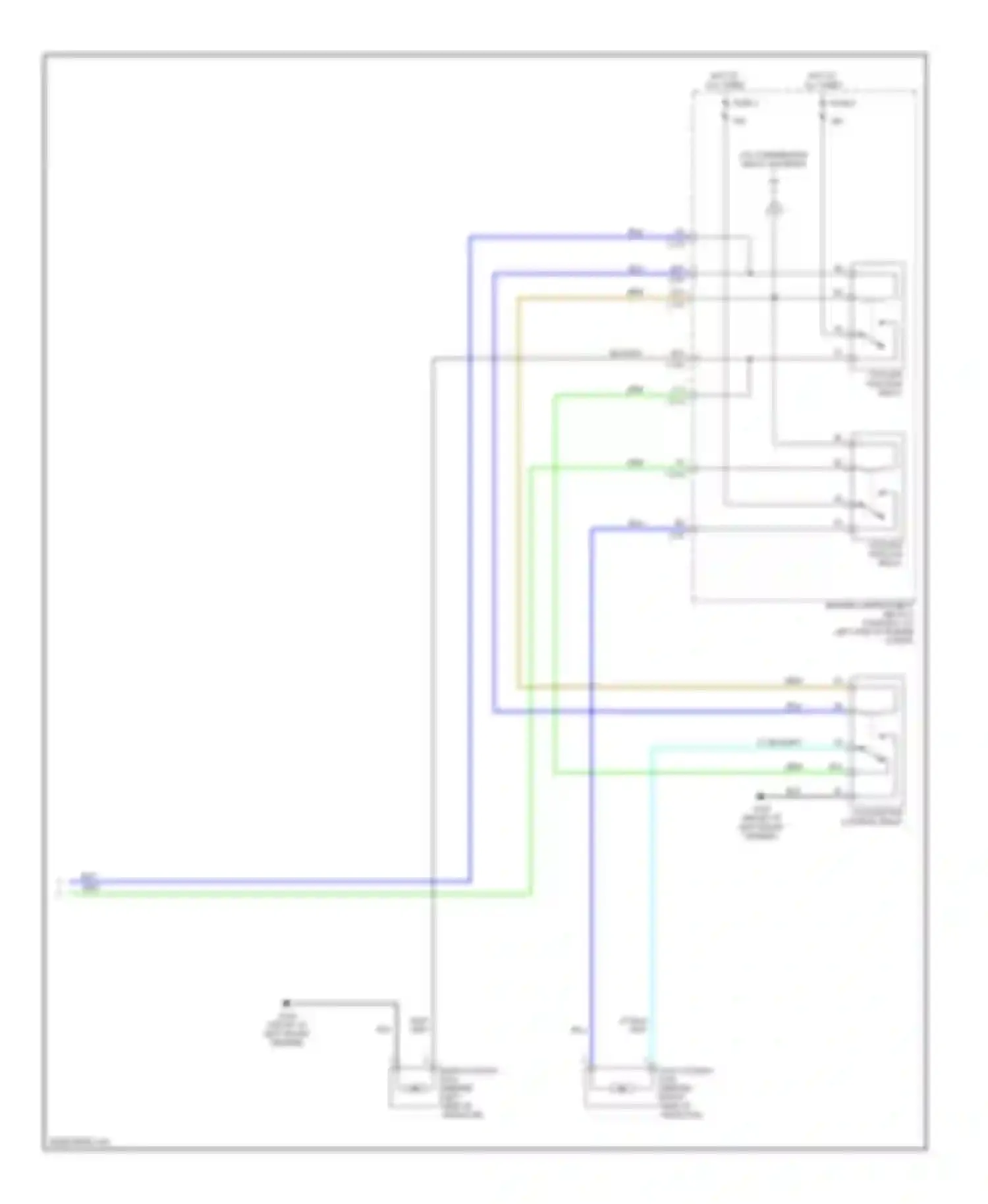 Wiring diagram wht for Daewoo Nubira II (1999-2003) (10 of 32)